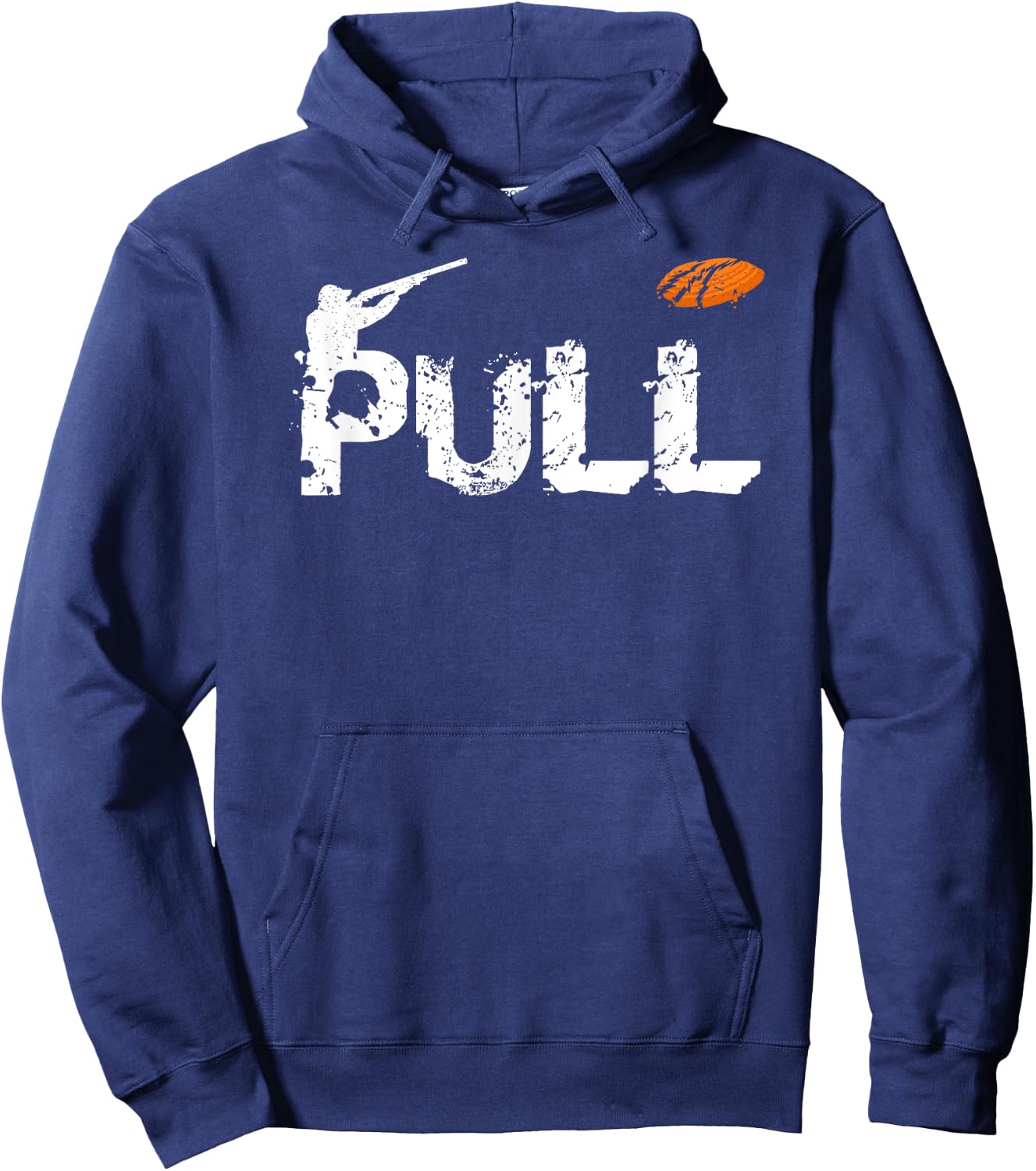 Clay Skeet pigeon shooting Pull clay Bird hunter sports Hoodie - Hoodie | Navy