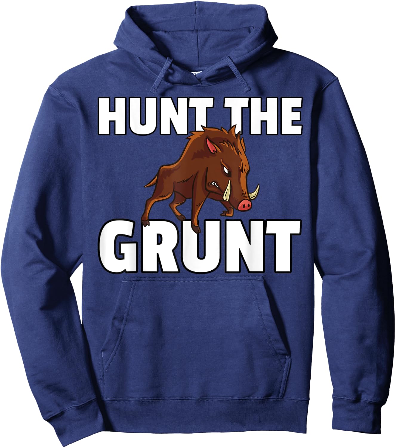 Hog Hunting Gift Boar Hunter Hoodie - Hoodie | Navy