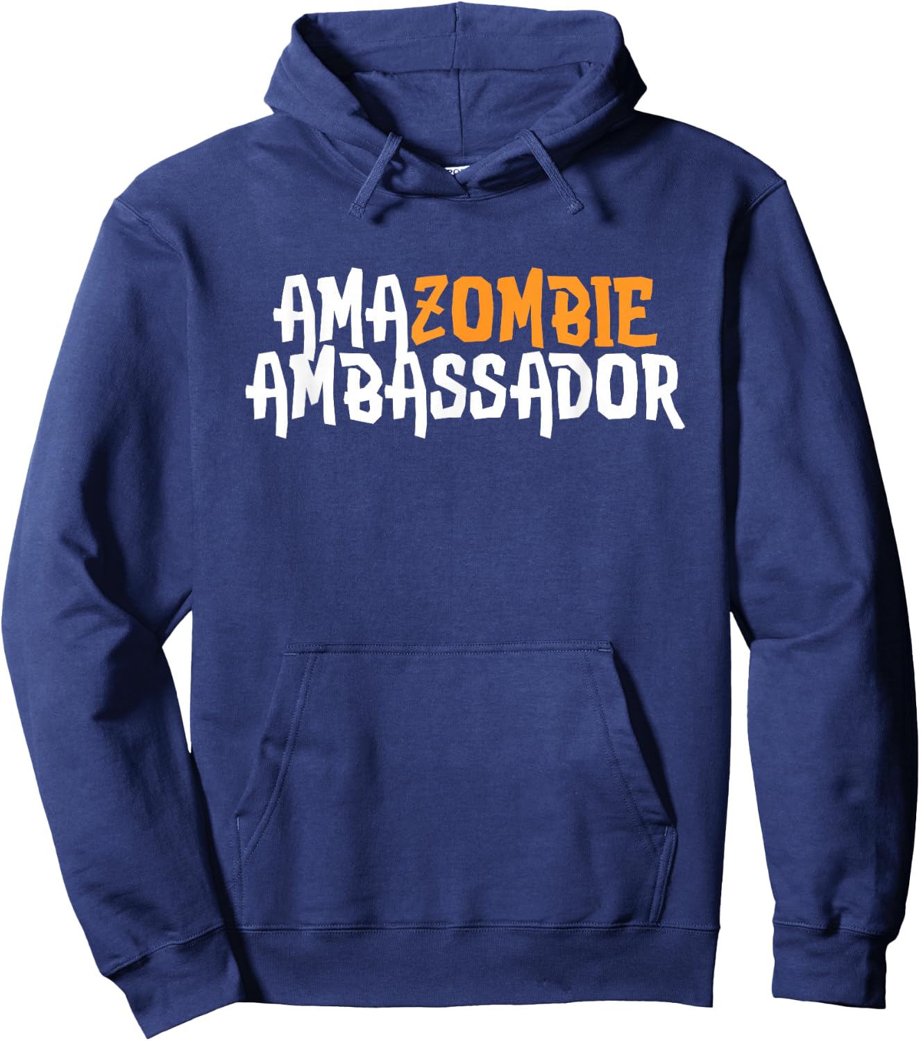 Amazombie Ambassador Employee Warehouse Coworker Swag Gift Hoodie - Hoodie | Navy