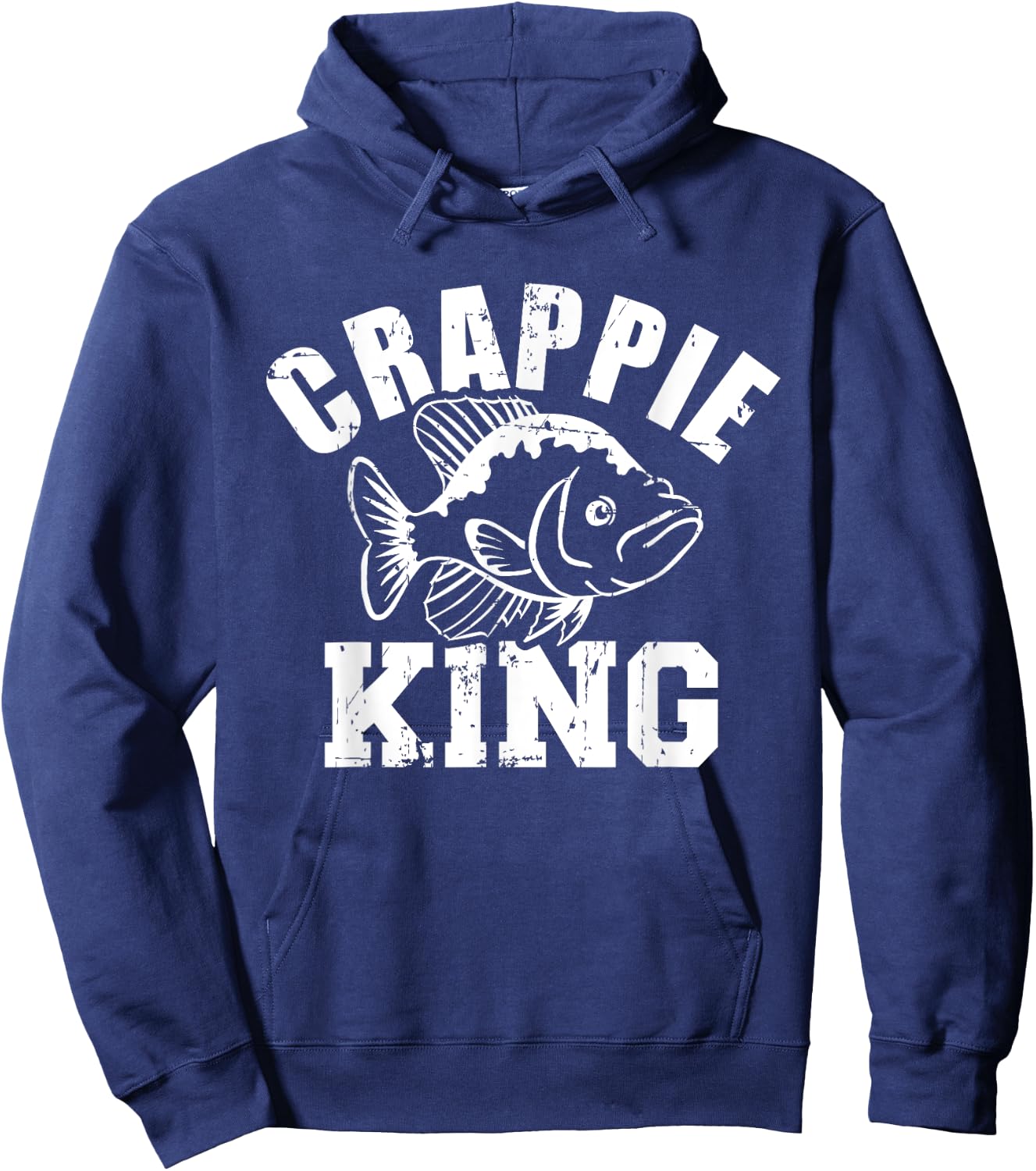 Crappie king Hoodie - Hoodie | Navy