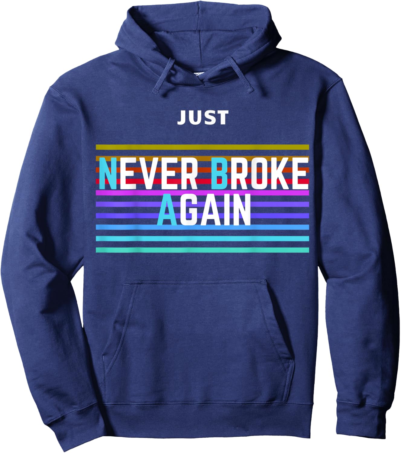 Never Broke Again Just Amazing Hoodie - Hoodie | Navy