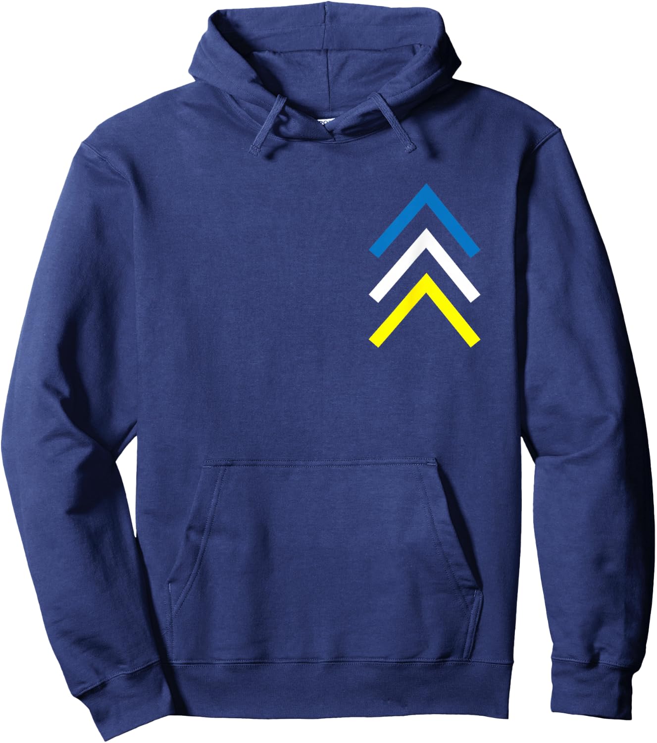 Down Syndrome Three Chromosome Arrows Awareness Month Hoodie - Hoodie | Navy