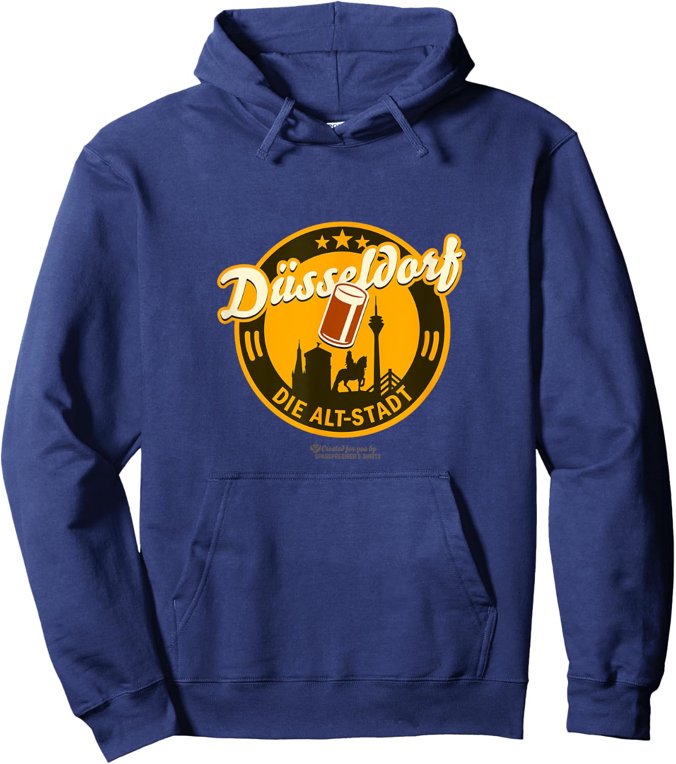 Düsseldorf Die Alt-Stadt & Landmarks Düsseldorf Hoodie - Hoodie | Navy