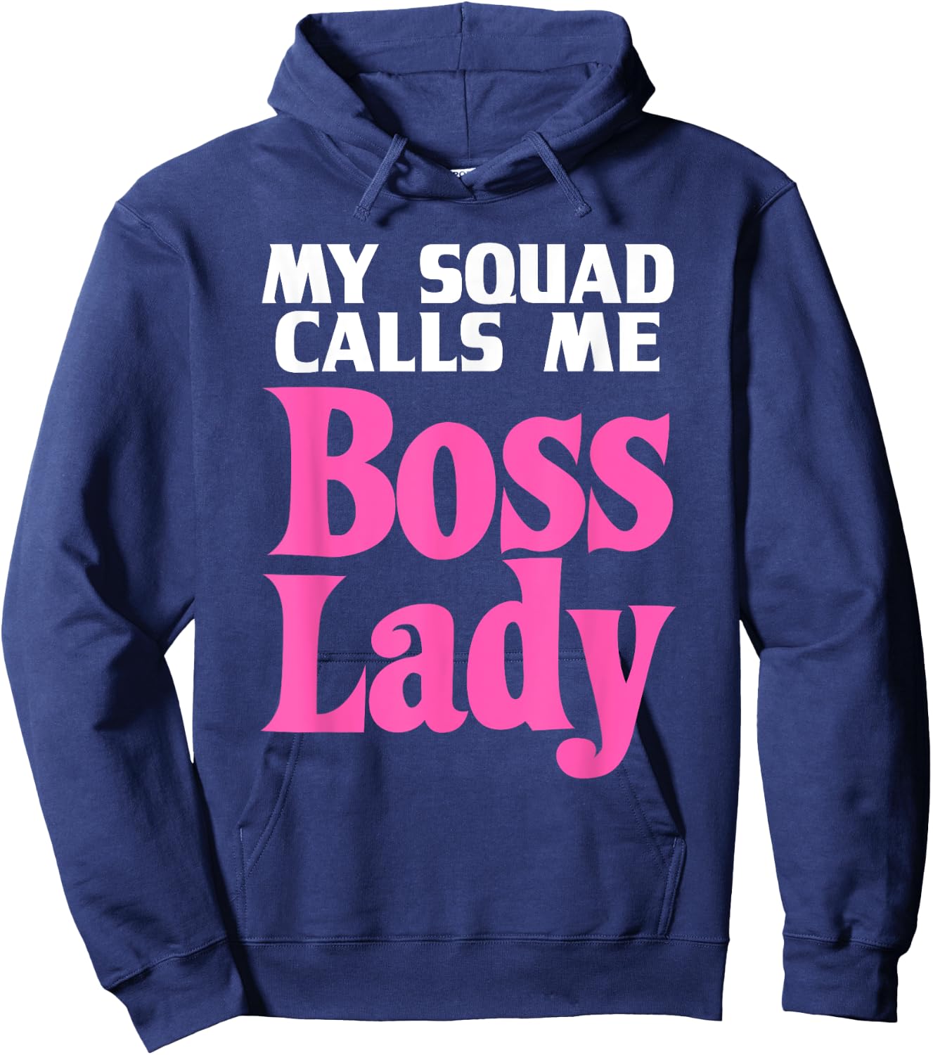 Funny Boss Lady Gift Girls Cool Manager Director Hoodie - Hoodie | Navy