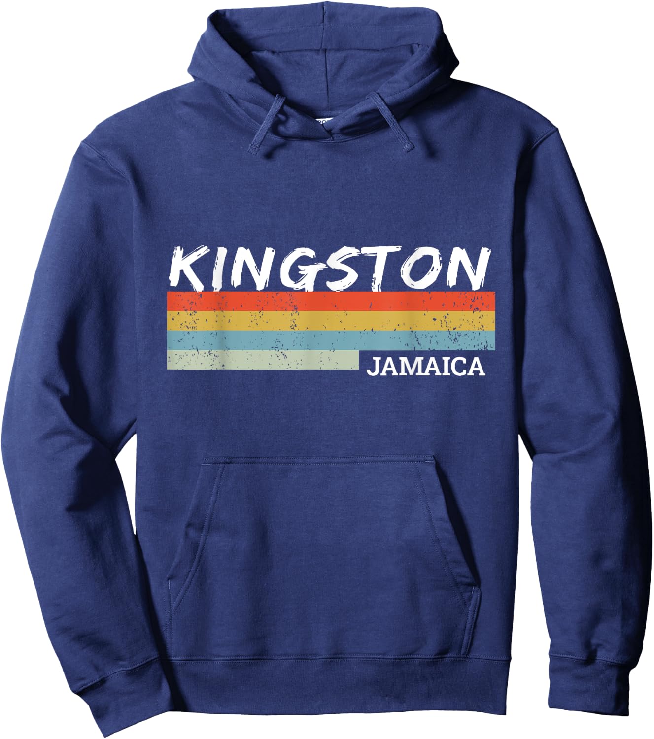 Kingston, Jamaica Hoodie - Hoodie | Navy