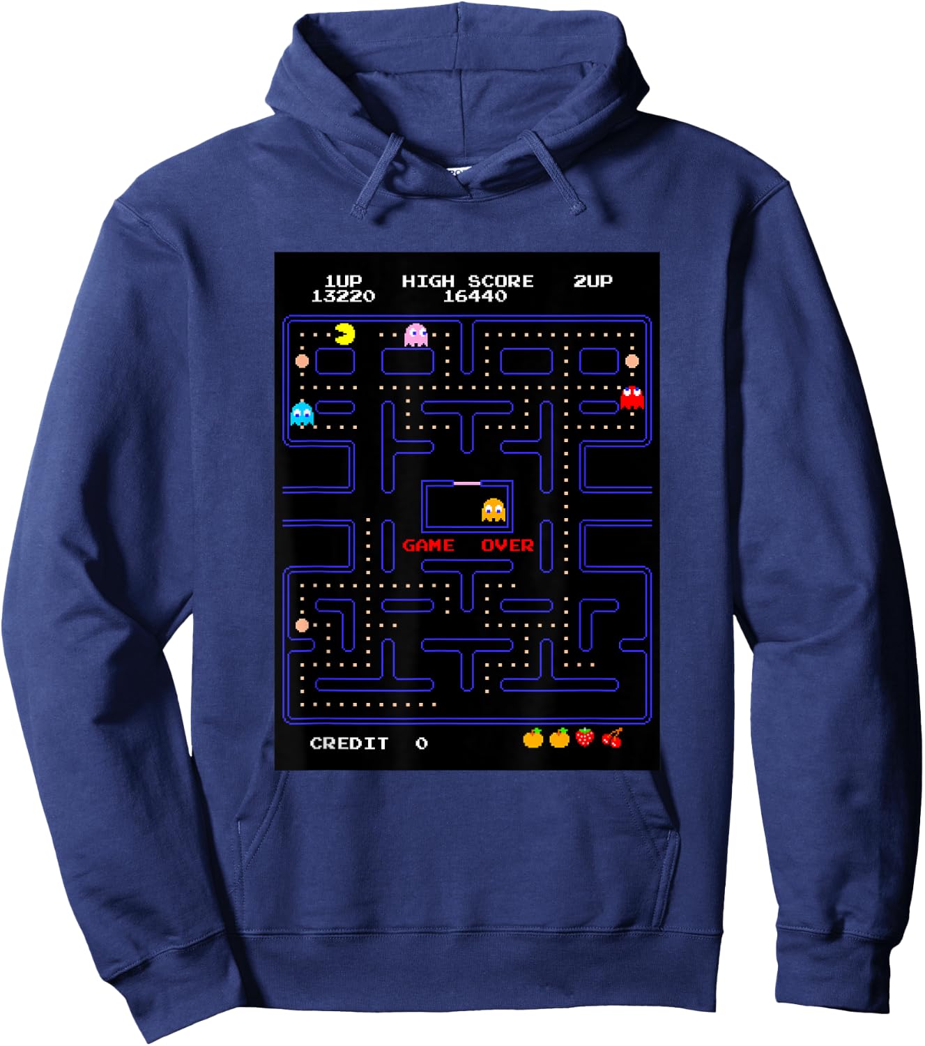 PAC-Man Hoodie - Hoodie | Navy
