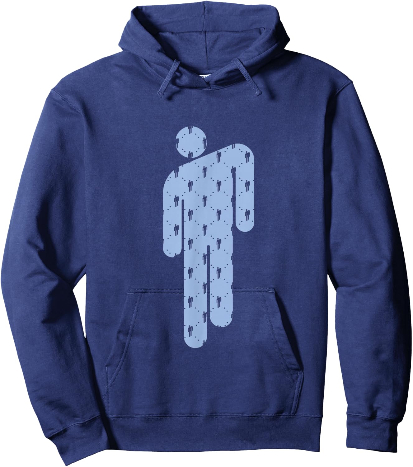 Billie Eilish Official Blohsh Blue Hoodie - Hoodie | Navy