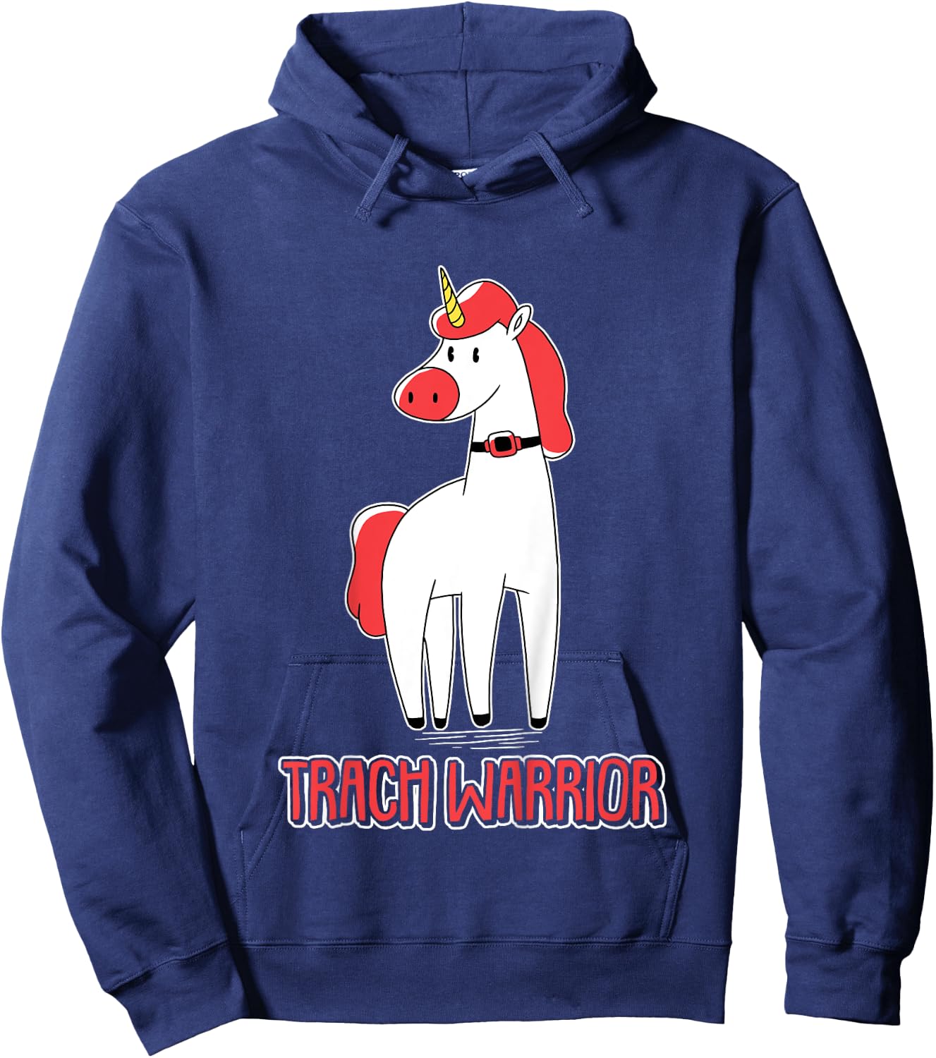 Trach Warrior Tracheostomy Awareness Hoodie - Hoodie | Navy