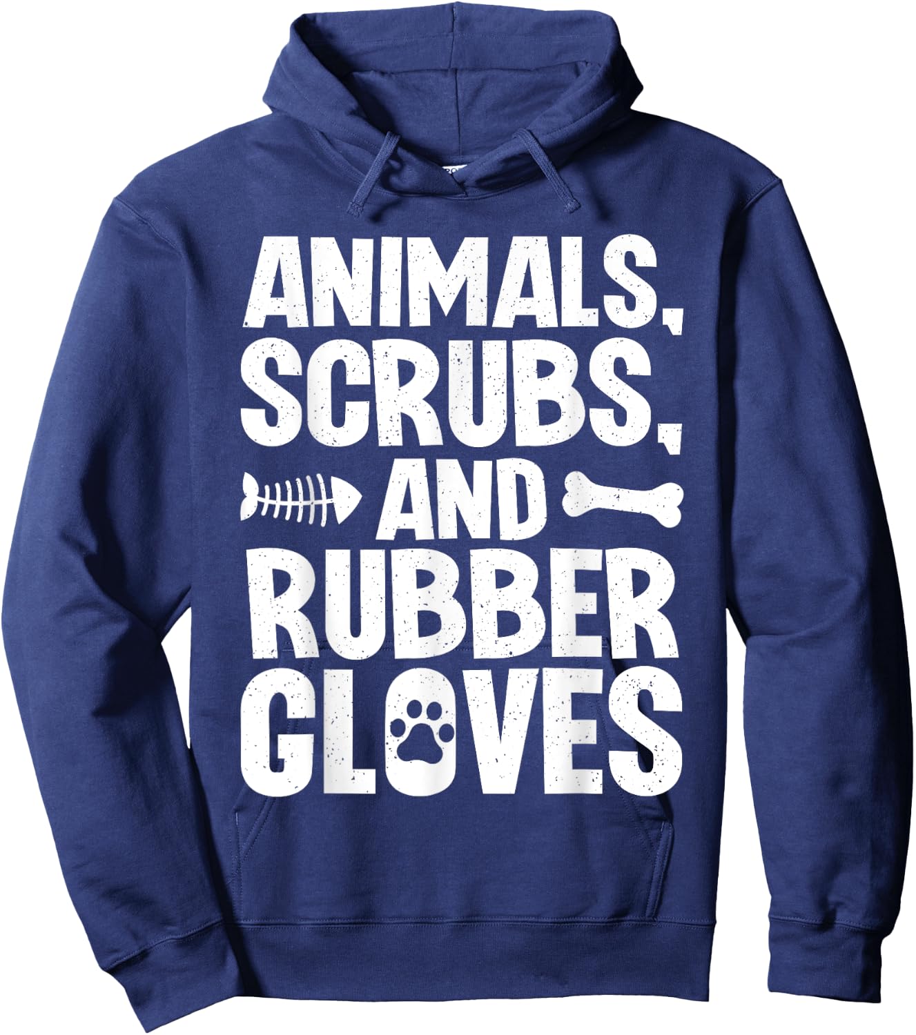 Cool Veterinary Medicine Art For Veterinarian Assistant Vet Hoodie - Hoodie | Navy