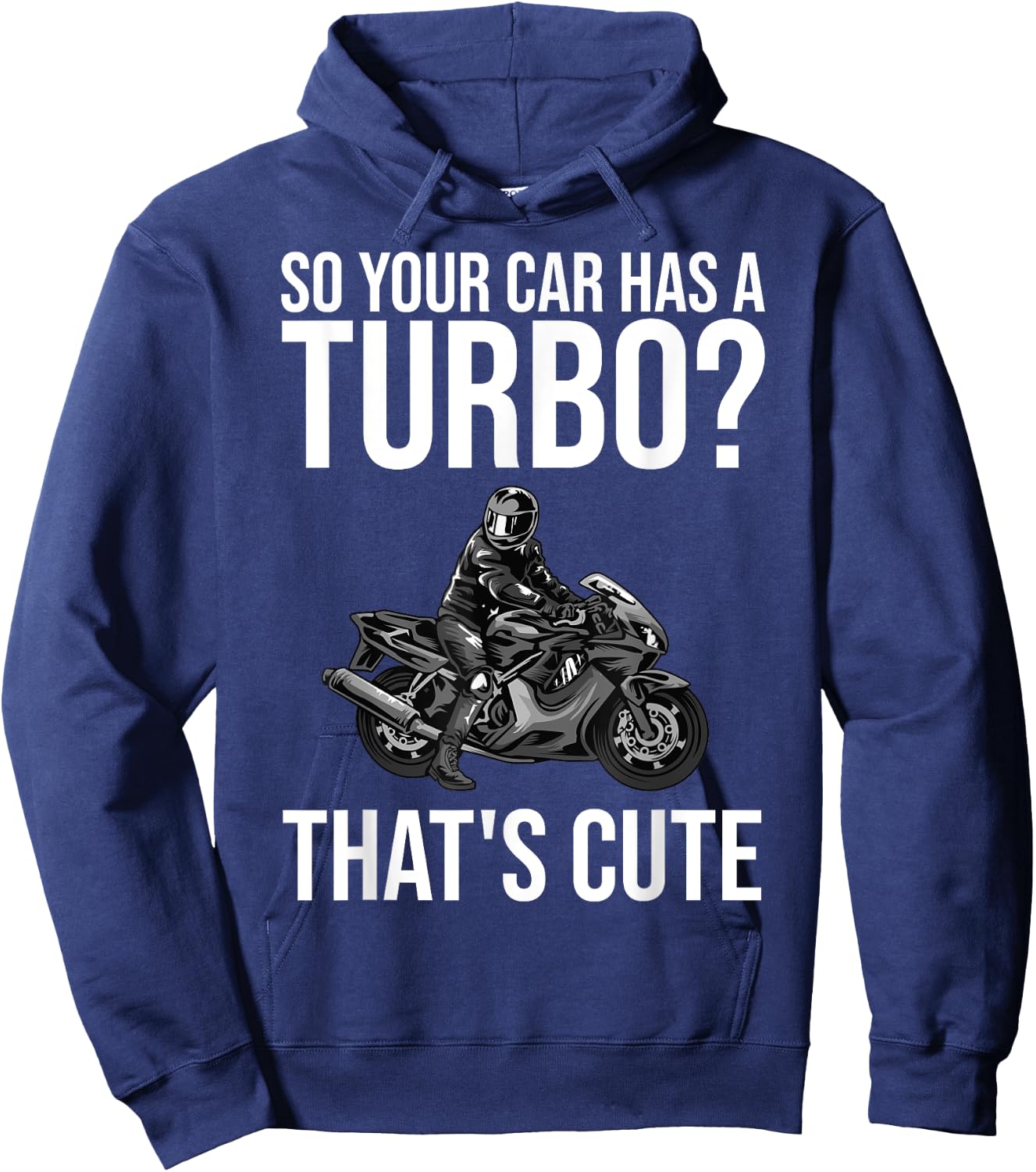 Funny Motorcycle Sportbike Gift Men Women Motorbike Lovers Hoodie - Hoodie | Navy
