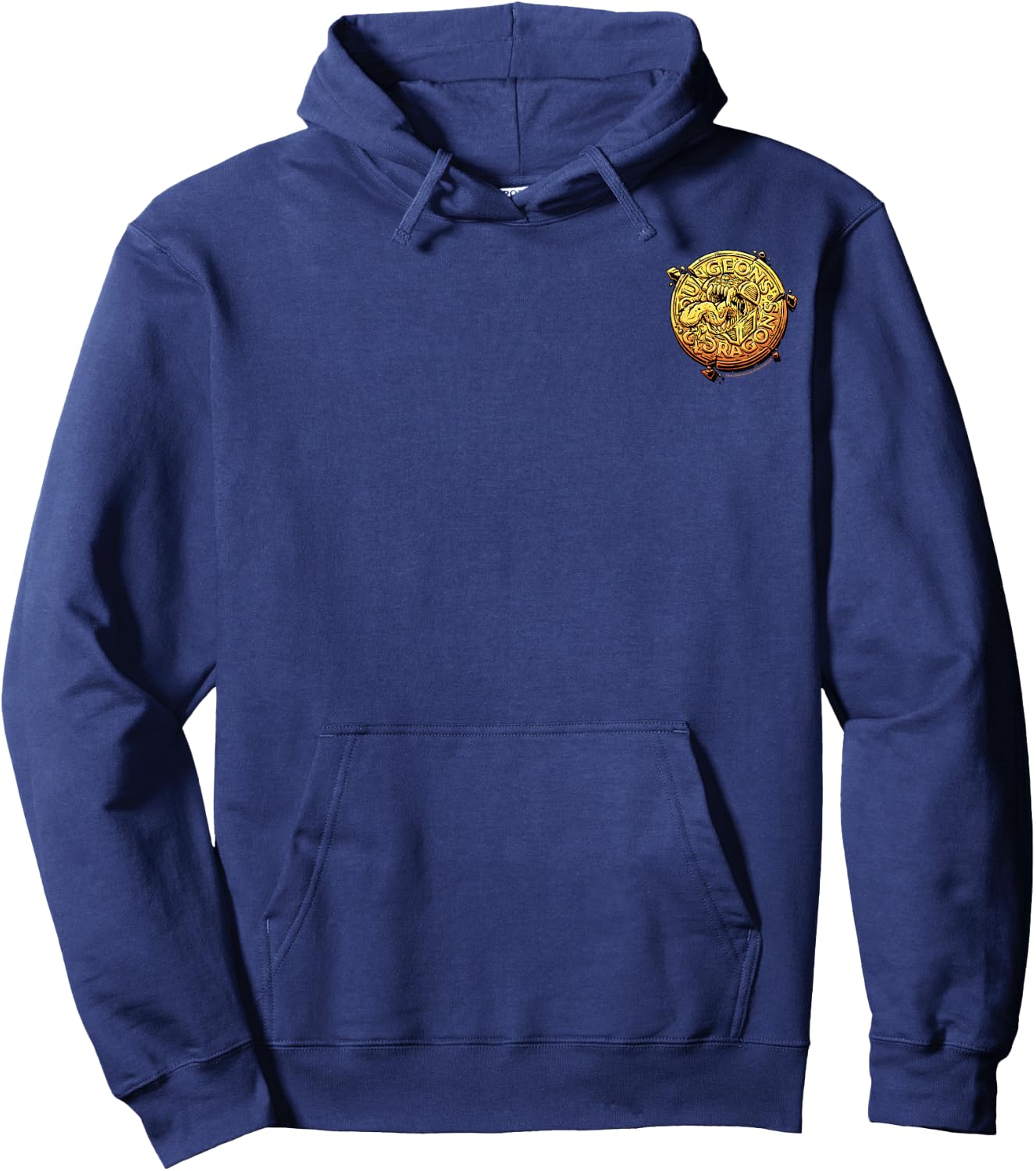 Dungeons & Dragons Gold Coin Mimic Pocket Hoodie - Hoodie | Navy