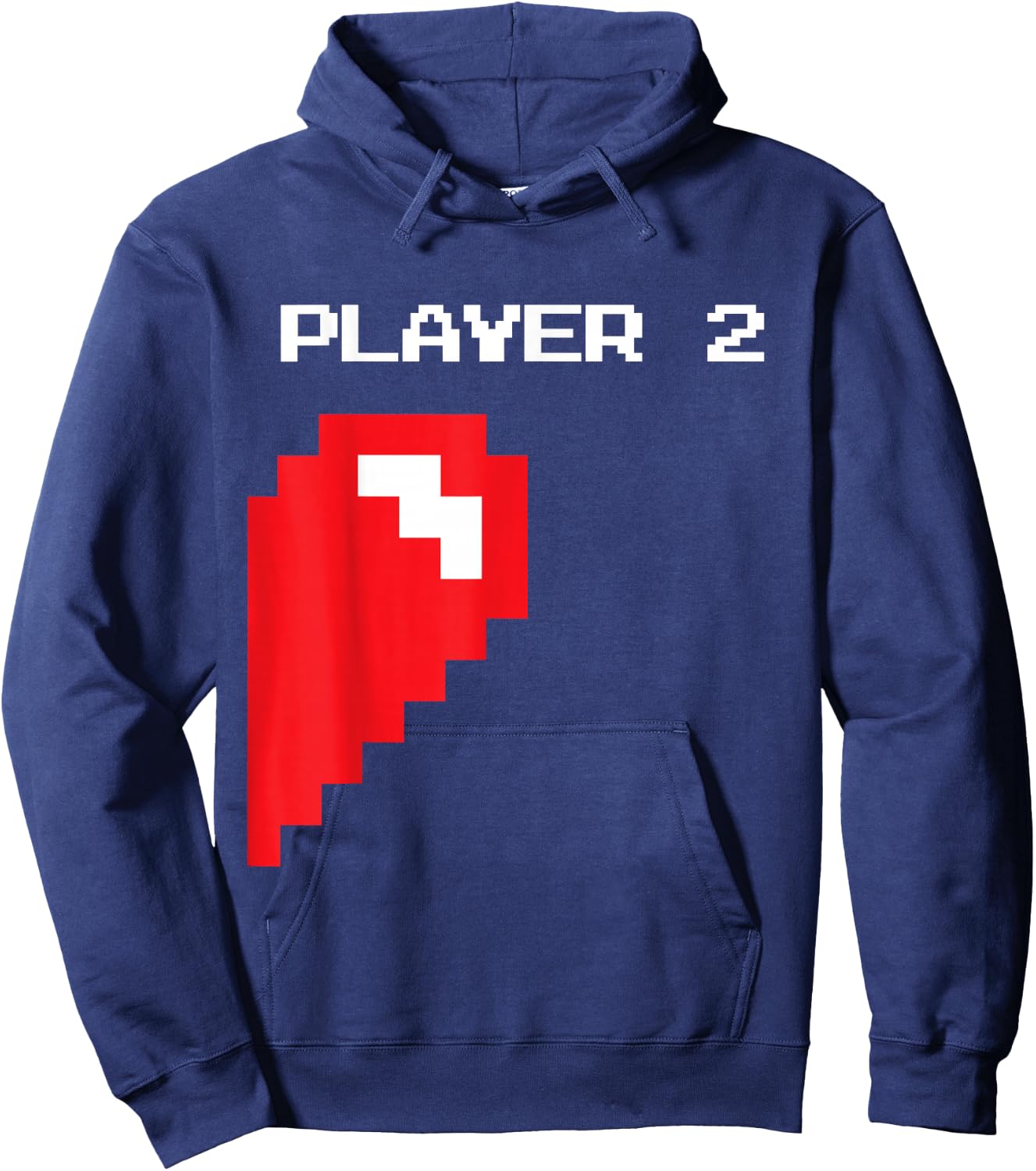 Matching Gamer Couple Valentine's Gift - Player 1 Player 2 Hoodie - Hoodie | Navy