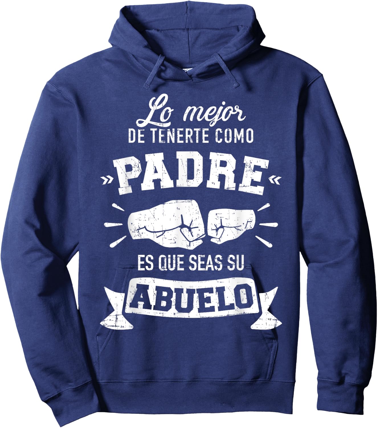 Lo mejor cosa tenerte como padre es que seas su como abuelo Hoodie - Hoodie | Navy