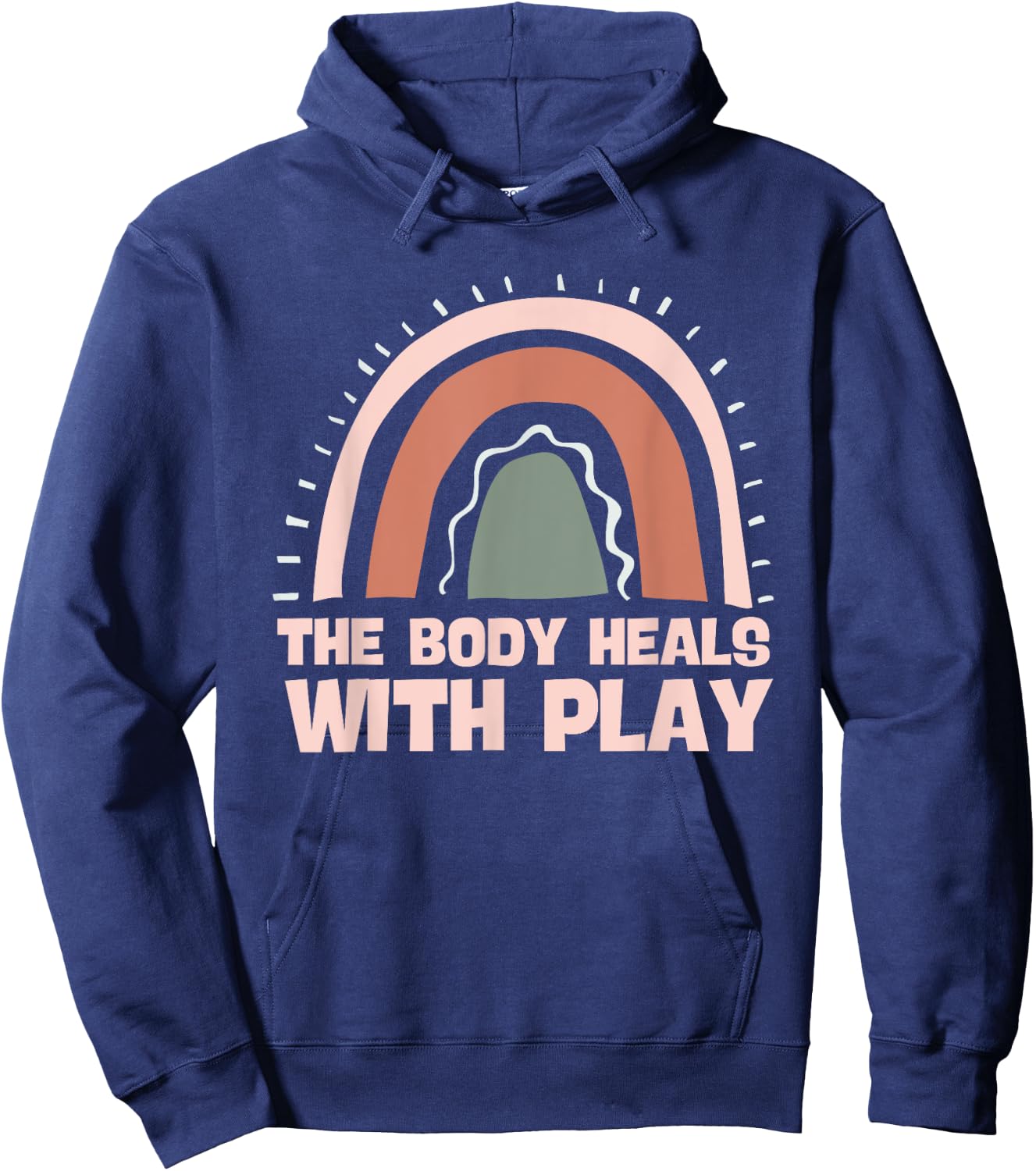 Play Therapist - Recreational Therapy Therapist RT Month Hoodie - Hoodie | Navy