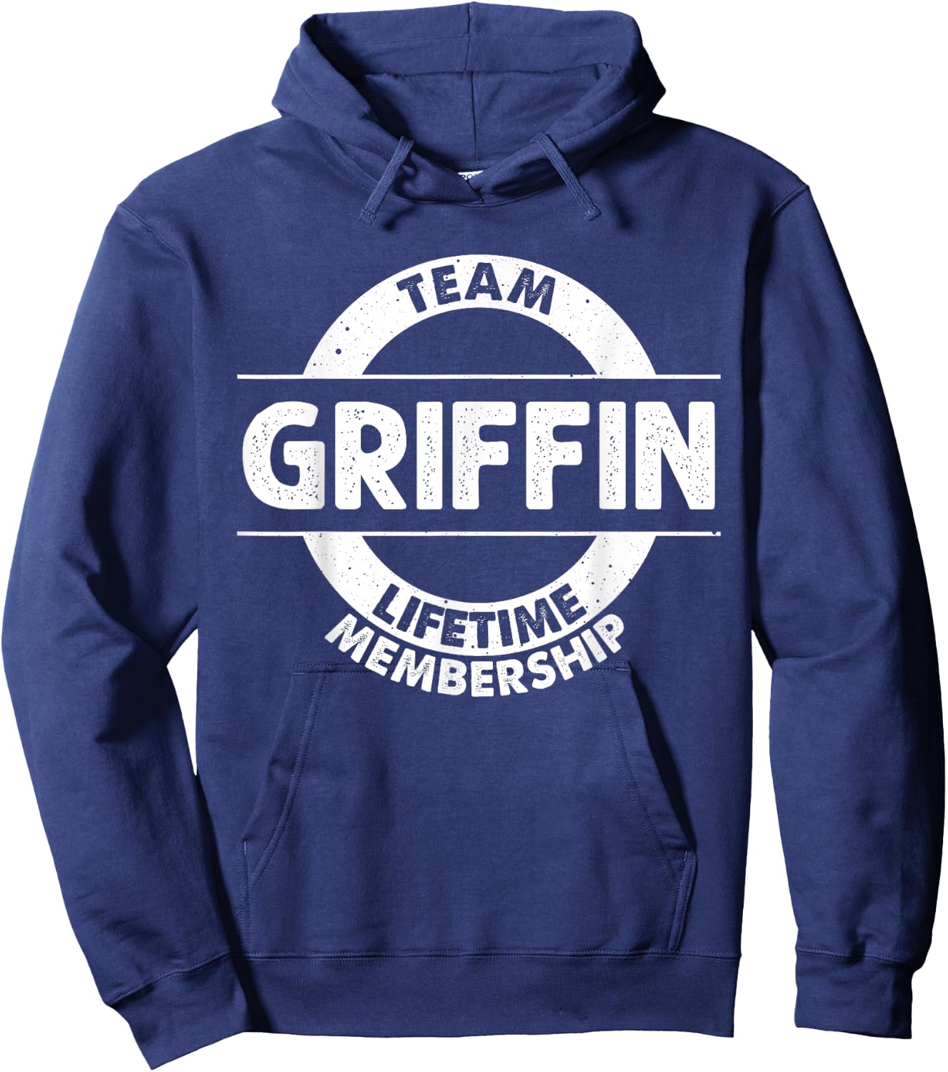 GRIFFIN Gift Funny Surname Family Tree Birthday Reunion Idea Hoodie - Hoodie | Navy
