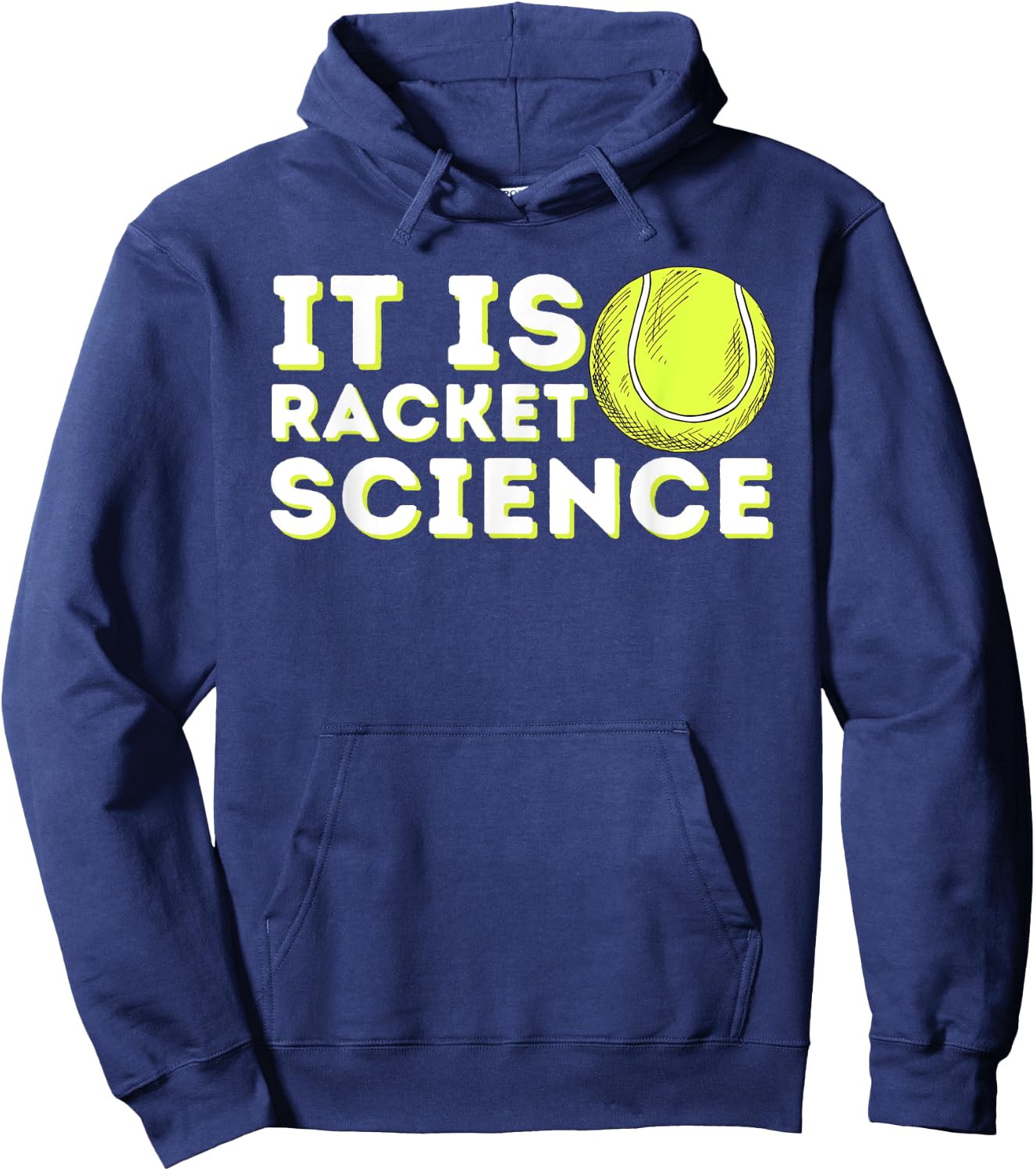 It's Racket Science - Funny Tennis & Tennis Player Coach Hoodie - Hoodie | Navy