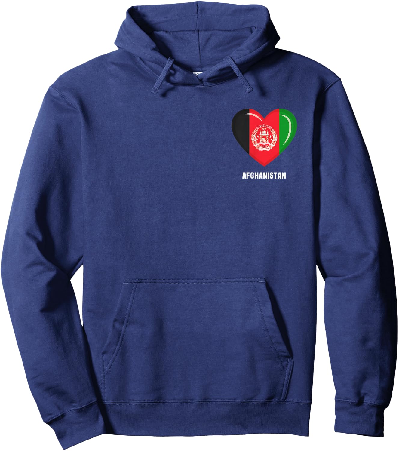 Afghanistan Flag Shirt | Afghan Hoodie - Hoodie | Navy