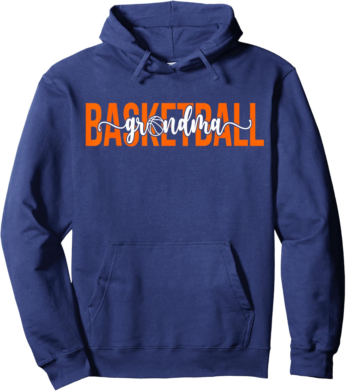 Basketball Grandma Of A Basketball Player Grandmother Hoodie - Hoodie | Navy