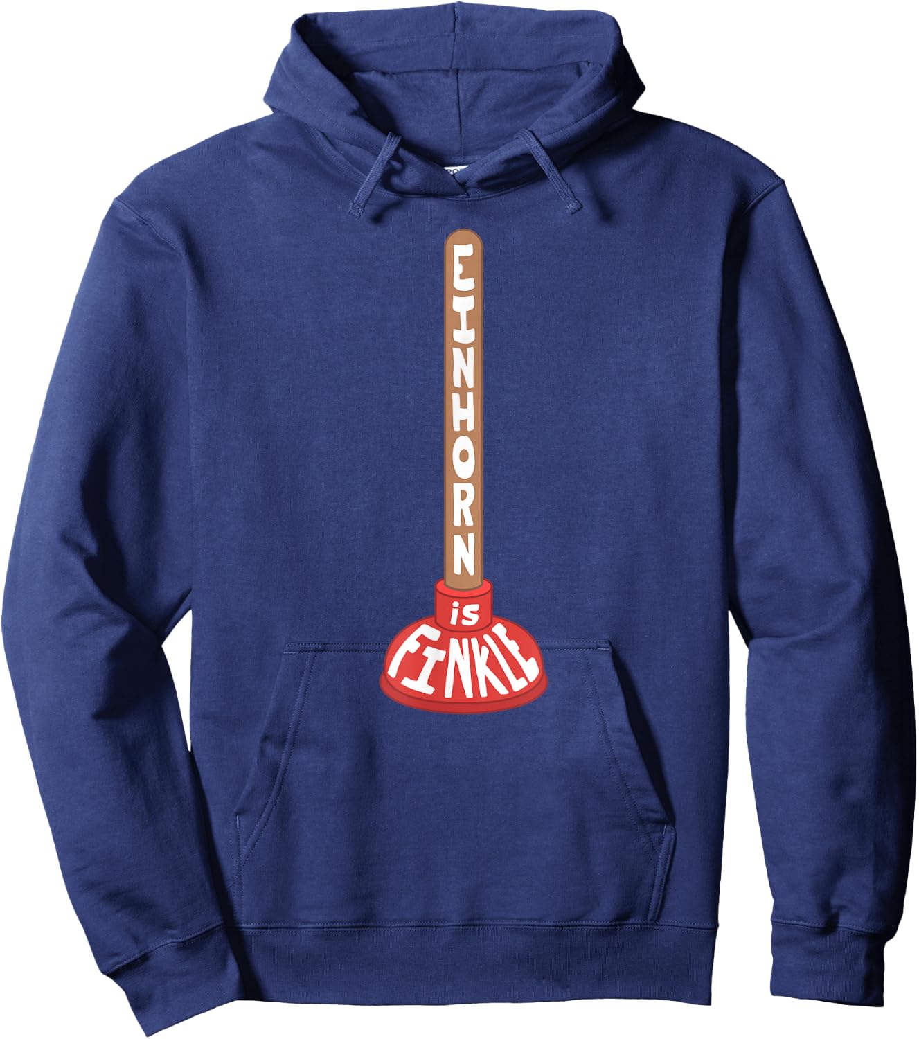 Einhorn is Finkle Ewww Hoodie - Hoodie | Navy