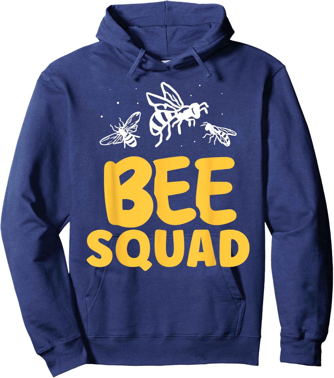 Bee Squad Beekeeper Hive Bees Honeybee Bee Hoodie - Hoodie | Navy