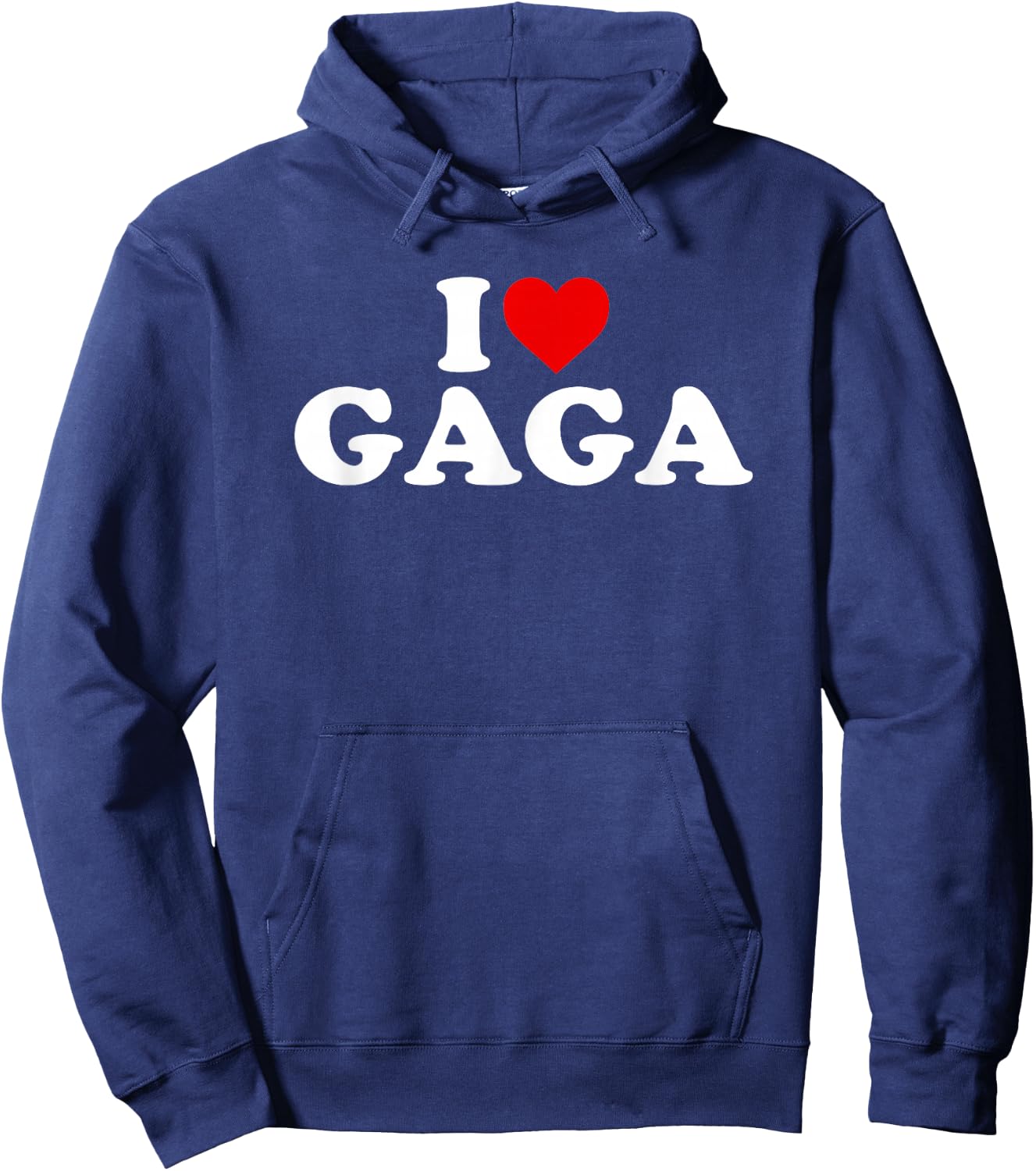 I Love Gaga Hoodie - Hoodie | Navy