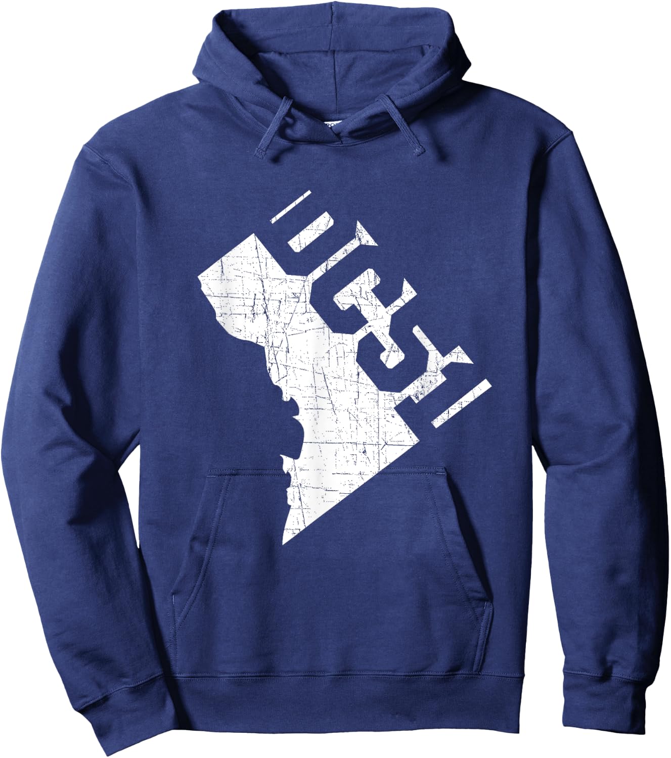 Washington DC 51st State D.C. Statehood Hoodie - Hoodie | Navy