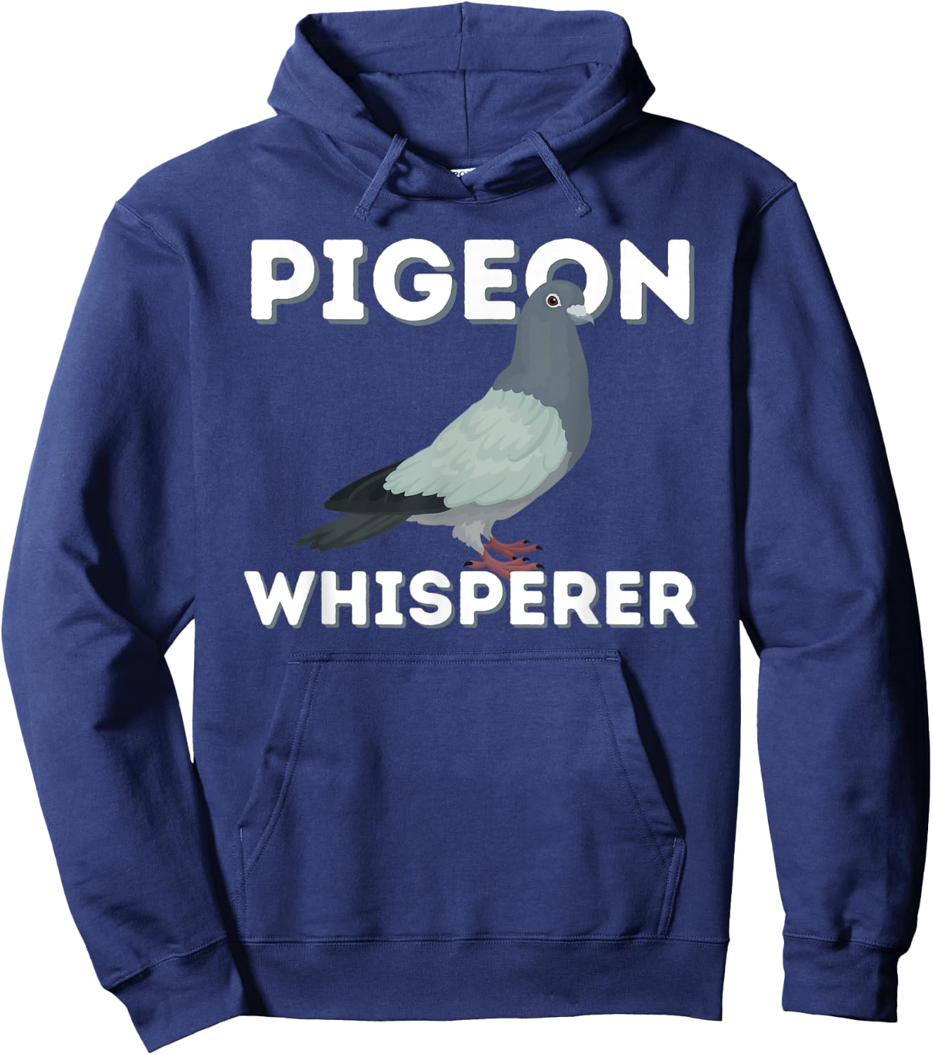 Pigeon Whisperer - Funny Pigeon Breeder Bird Lover Rock Dove Hoodie - Hoodie | Navy