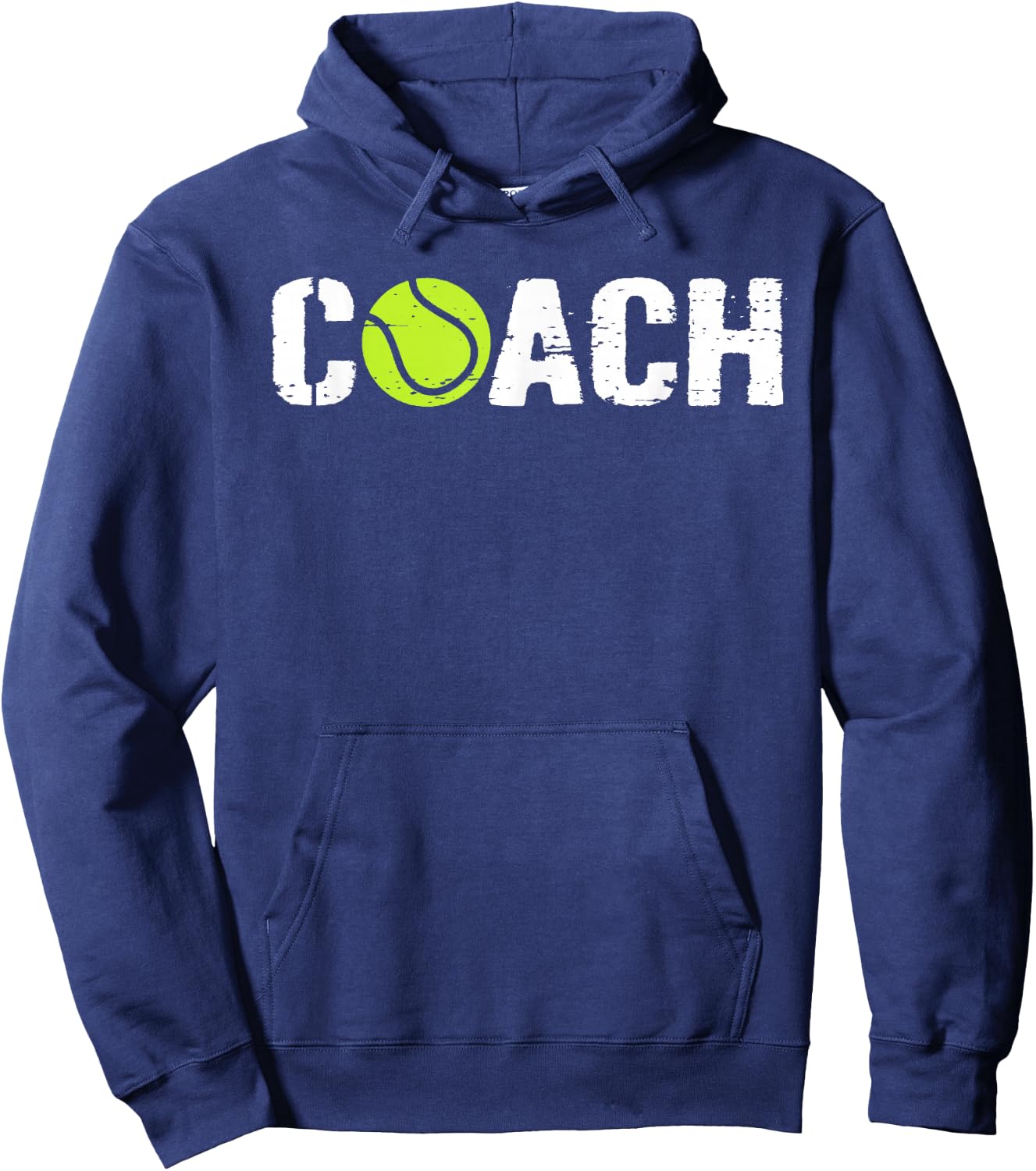 Tennis Coaches Costume Retro Tennis Coach Men Women Hoodie - Hoodie | Navy