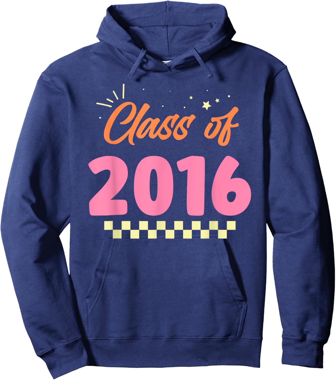 Class Of 2016 School Meetup Graduation Reunion Hoodie - Hoodie | Navy