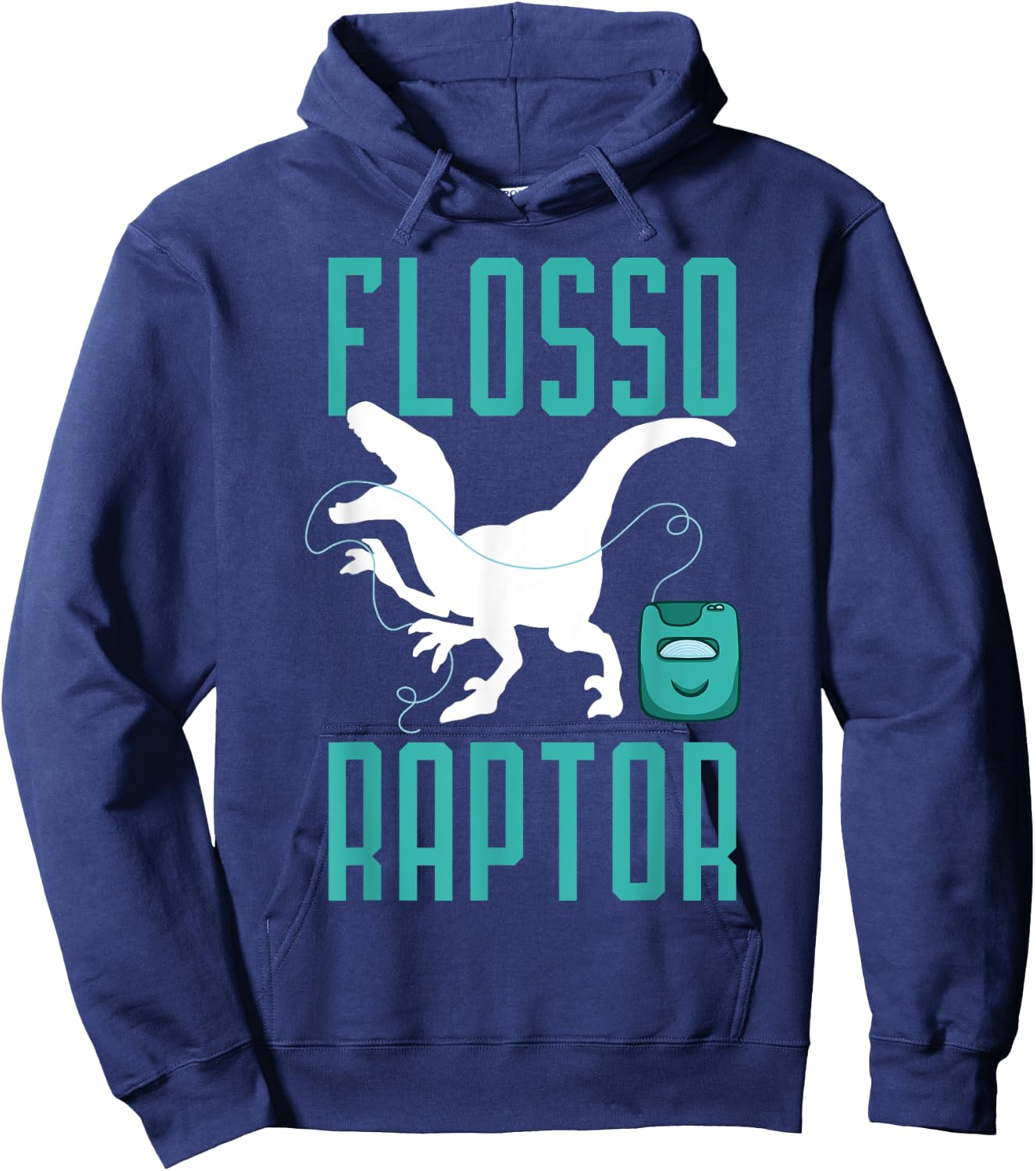 Dinosaur Dentist Dental Surgeon Dino Mouth Doctor Gift Hoodie - Hoodie | Navy