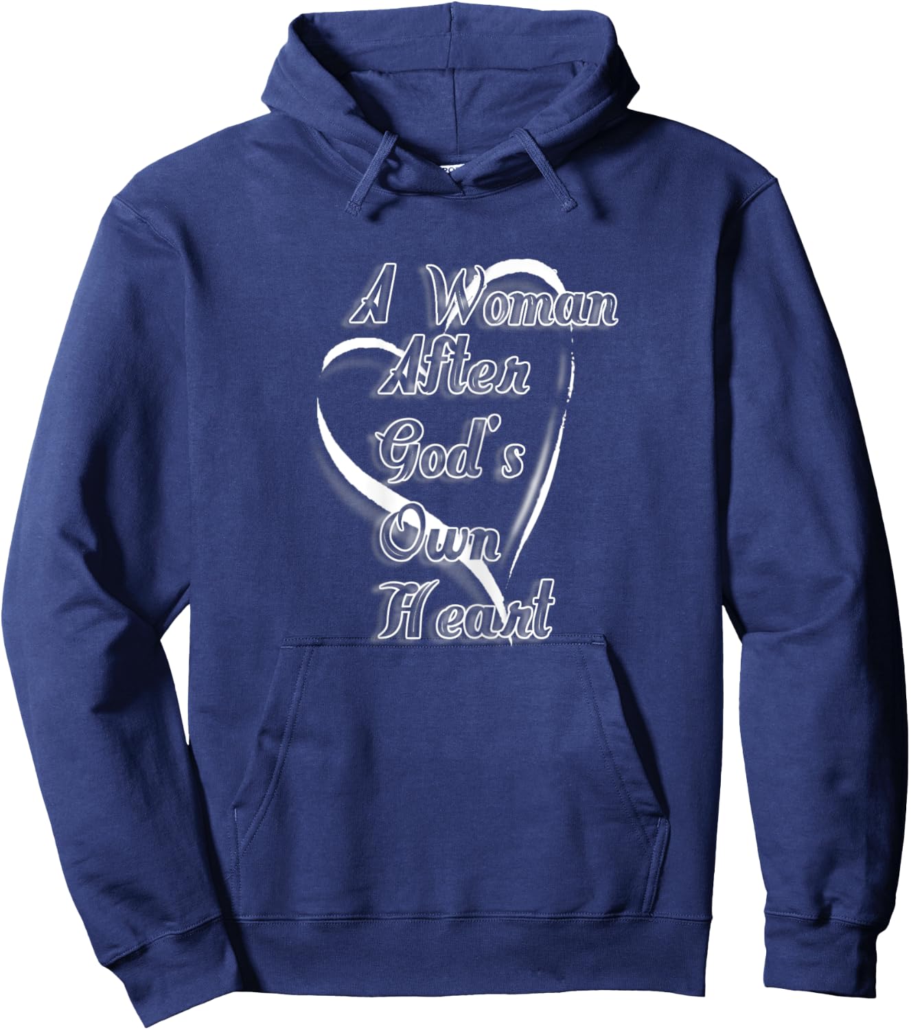A Woman After God's Heart Hoodie - Hoodie | Navy