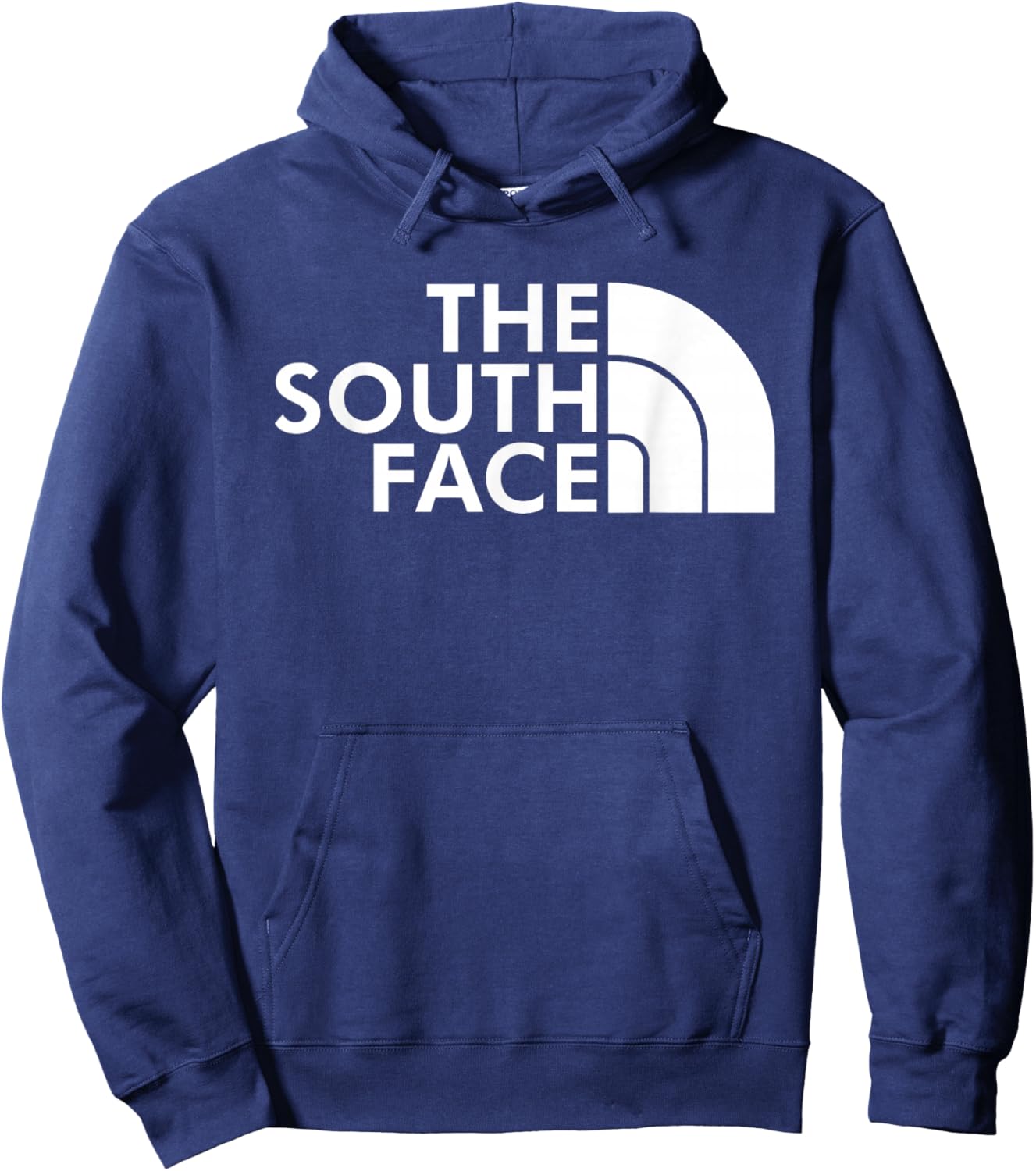 Funny Parody - The South Face Cool Design for Smart People Hoodie - Hoodie | Navy