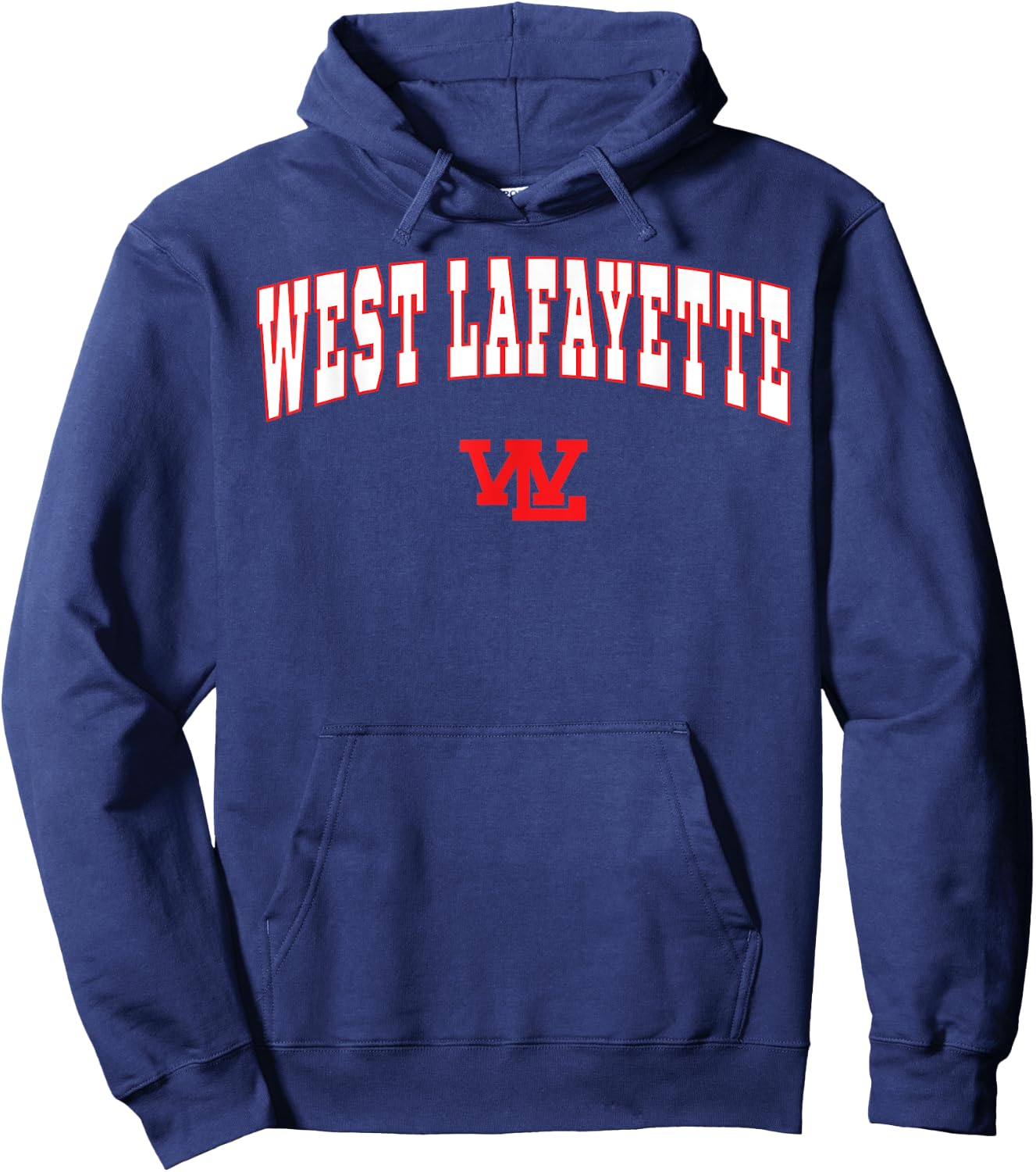 West Lafayette High School Red Devils Hoodie - Hoodie | Navy