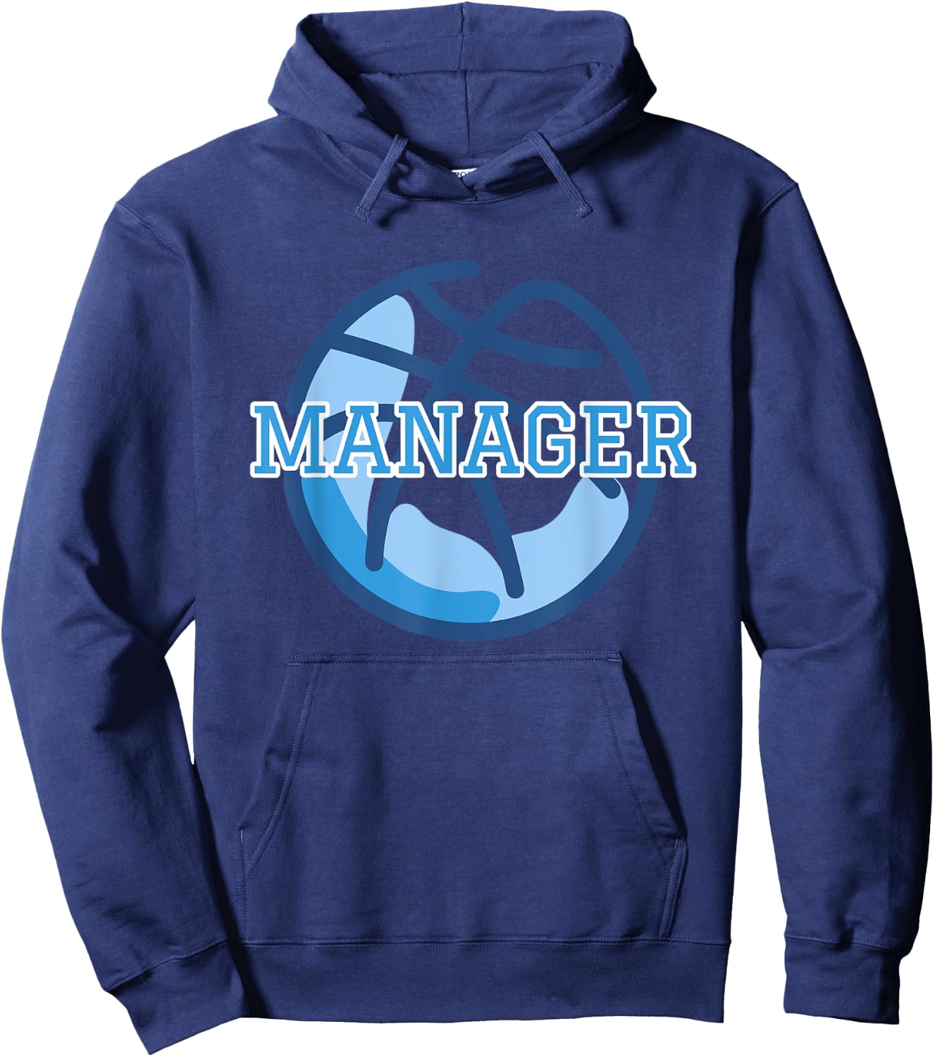 Basketball Team Manager Waterboy Hydration Specialist Hoodie - Hoodie | Navy
