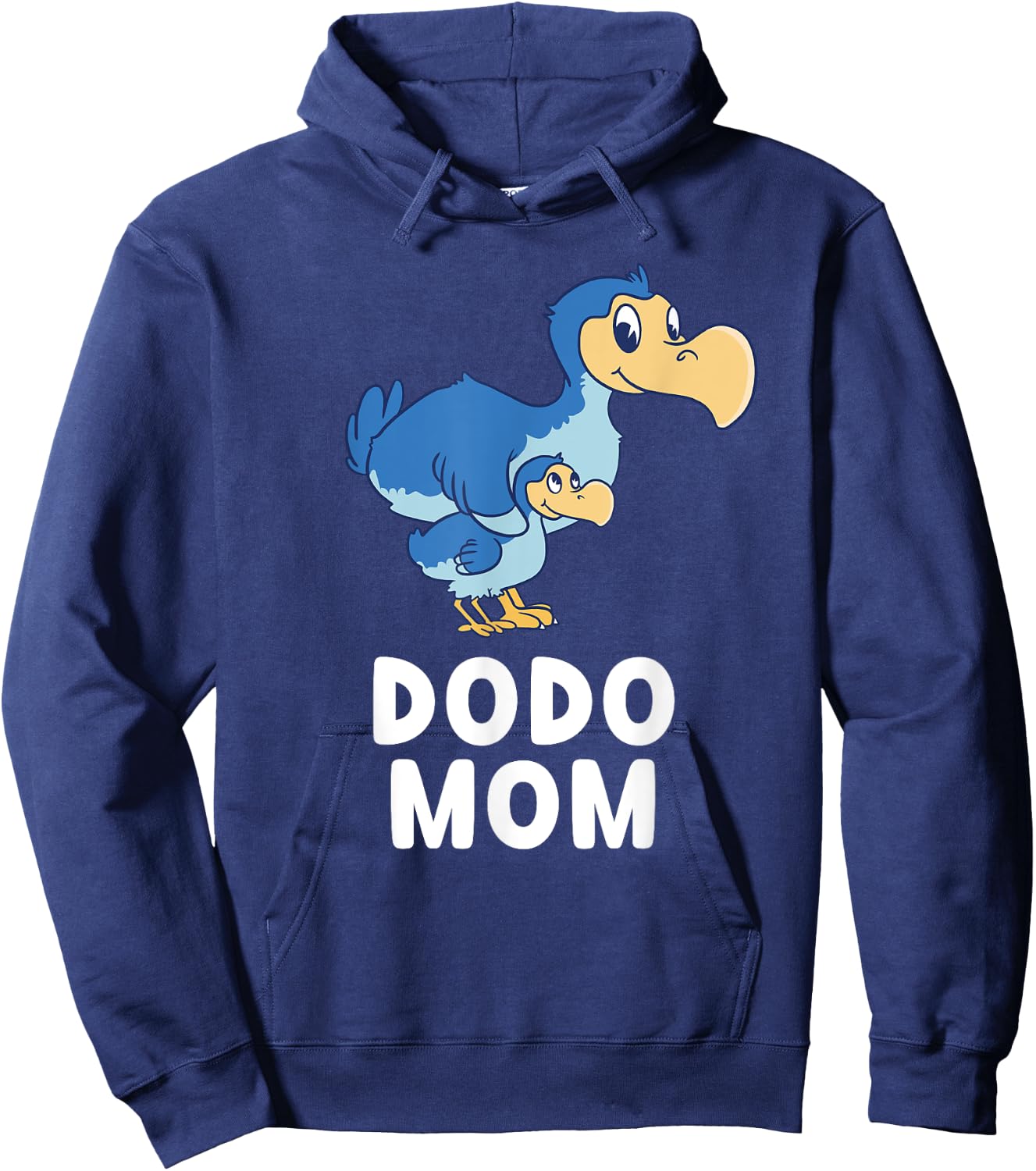 Cute Dodo Bird Mom Dodo Bird Mama Animals Lover Hoodie - Hoodie | Navy