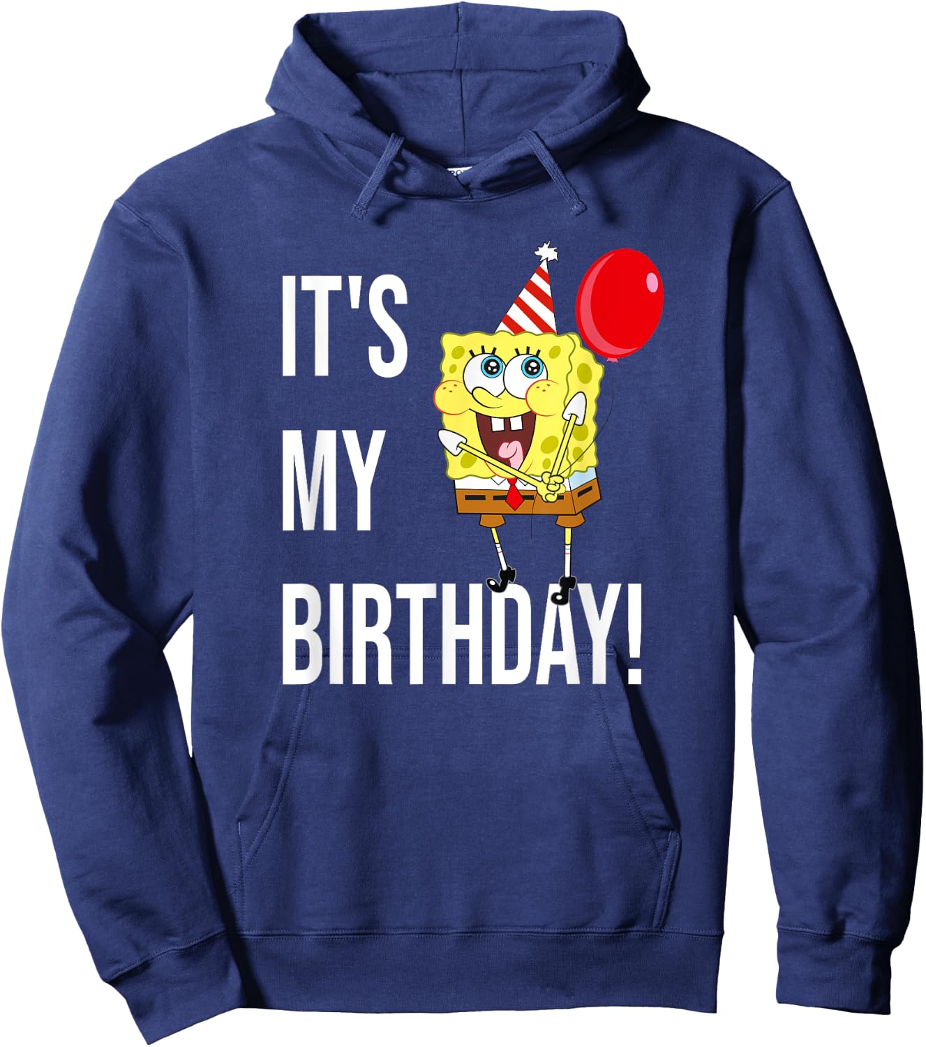 Mademark x SpongeBob SquarePants - SpongeBob - It's My Birthday! Hoodie - Hoodie | Navy