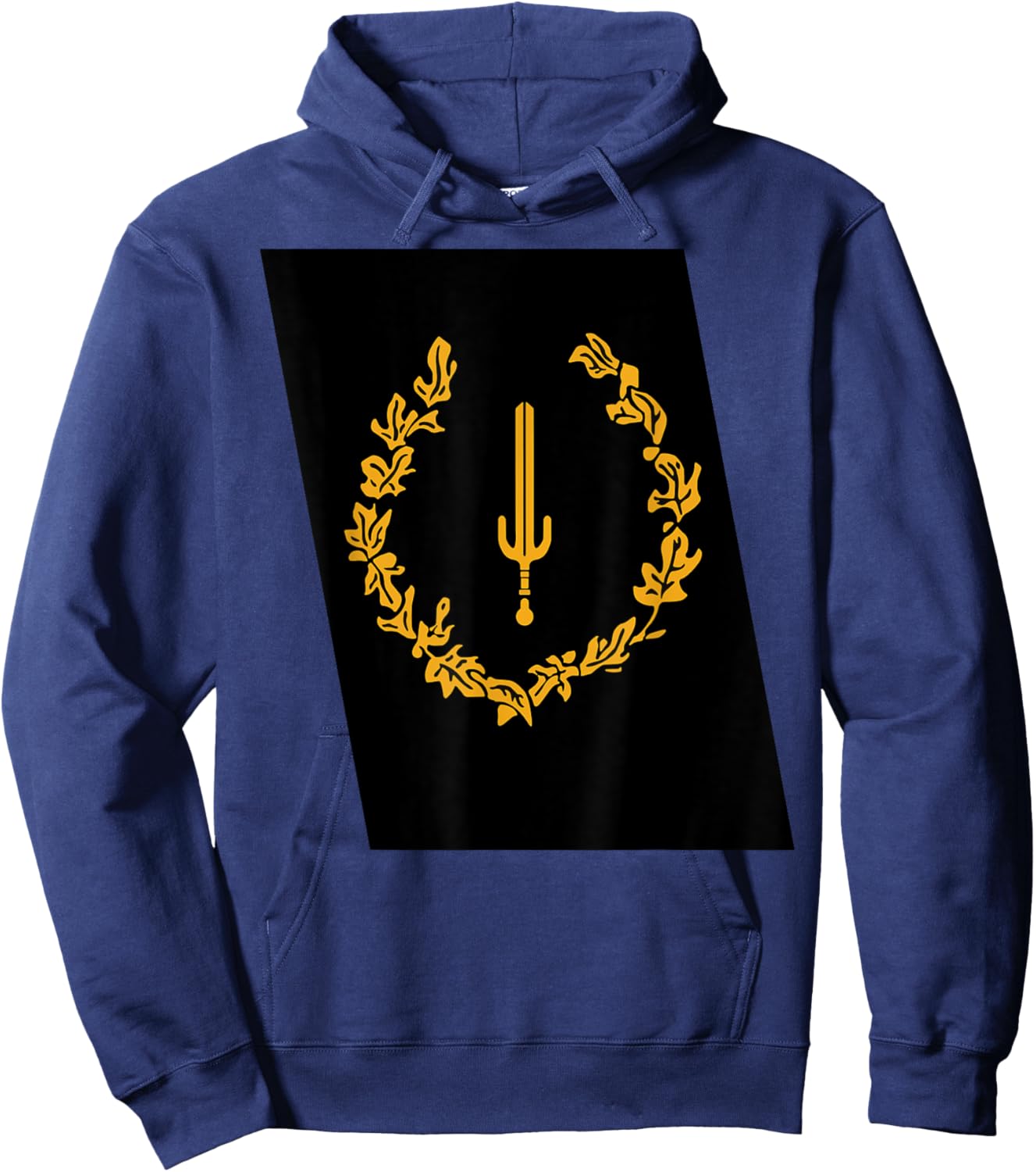 Black American Heritage Flag Hoodie - Hoodie | Navy