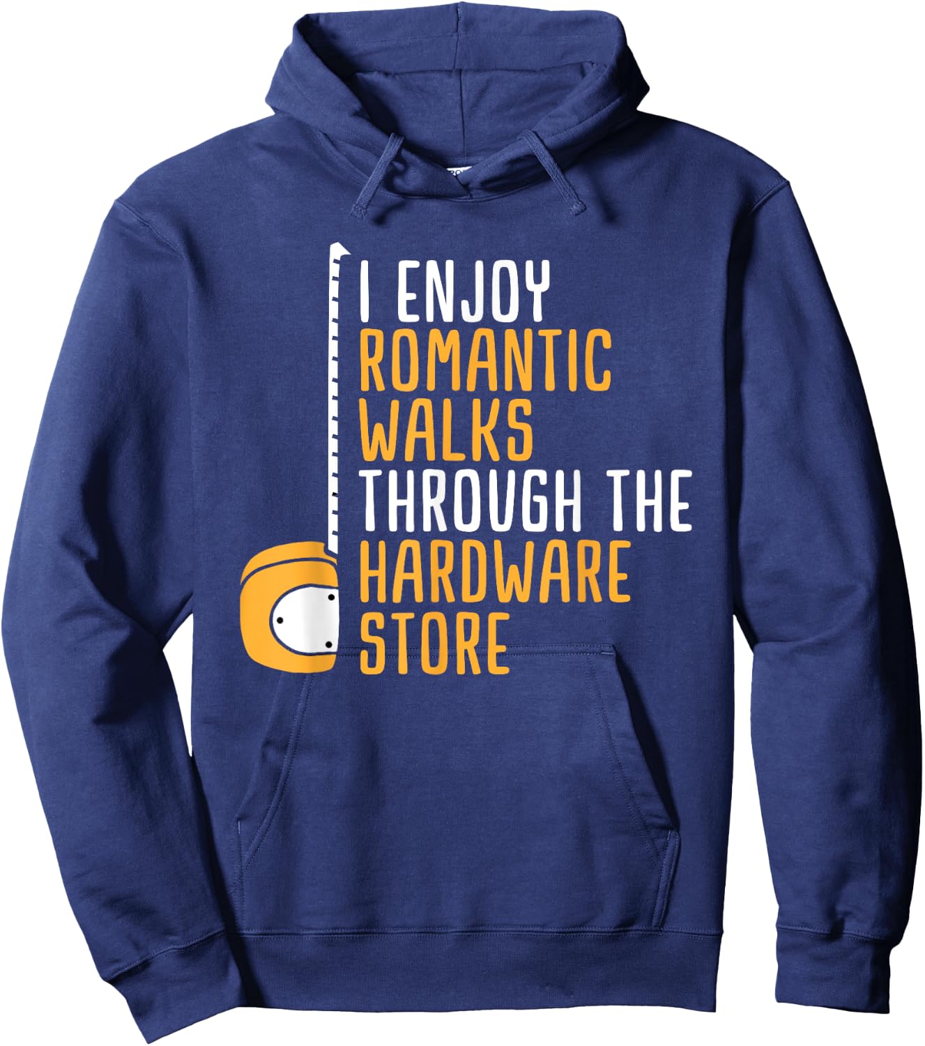Hardware Store Tools Dad Handyman Humor Hoodie - Hoodie | Navy
