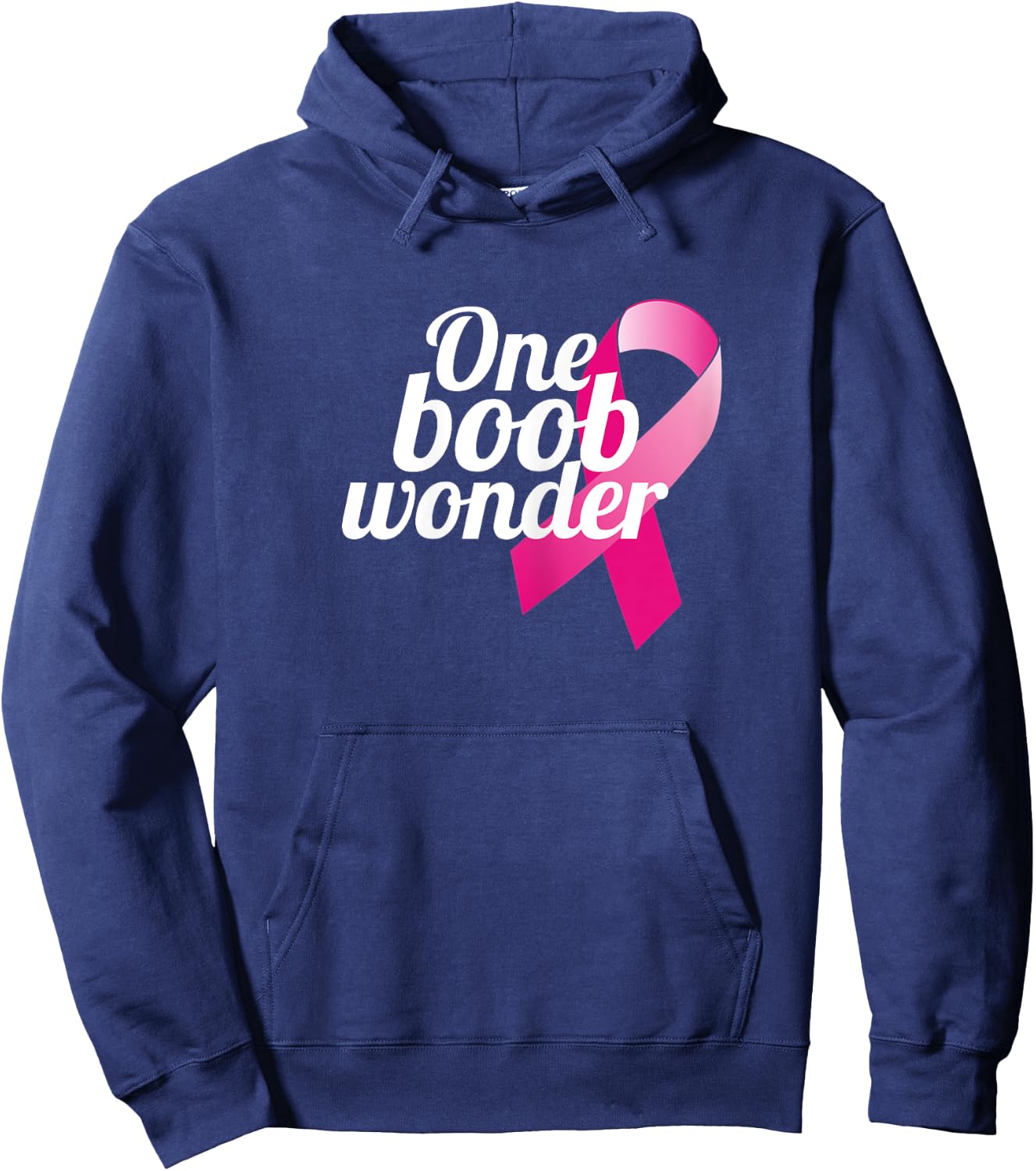 Funny Breast Cancer Mastectomy Recovery Design Hoodie - Hoodie | Navy