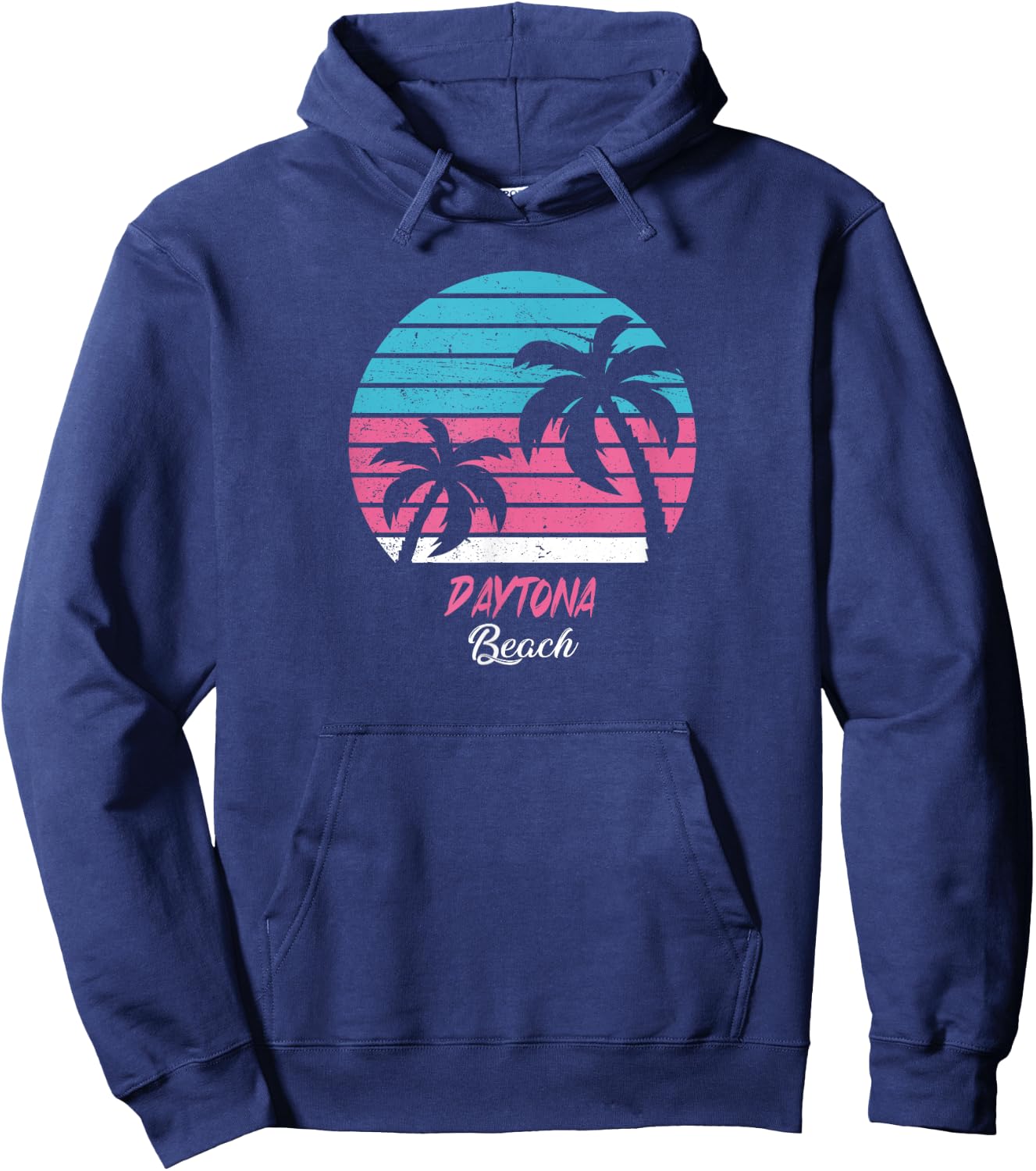 Daytona Souvenir - Beach Reminder Hoodie - Hoodie | Navy