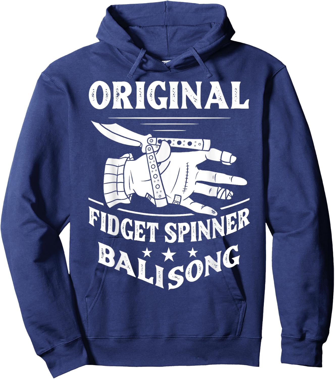Balisong Flipping Gift Butterfly Knife Training Hoodie - Hoodie | Navy