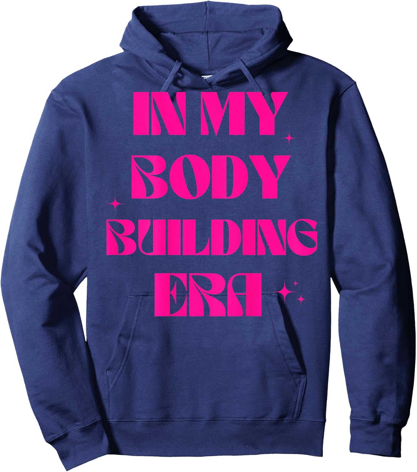 In my bodybuilding era oversized Hoodie - Hoodie | Navy