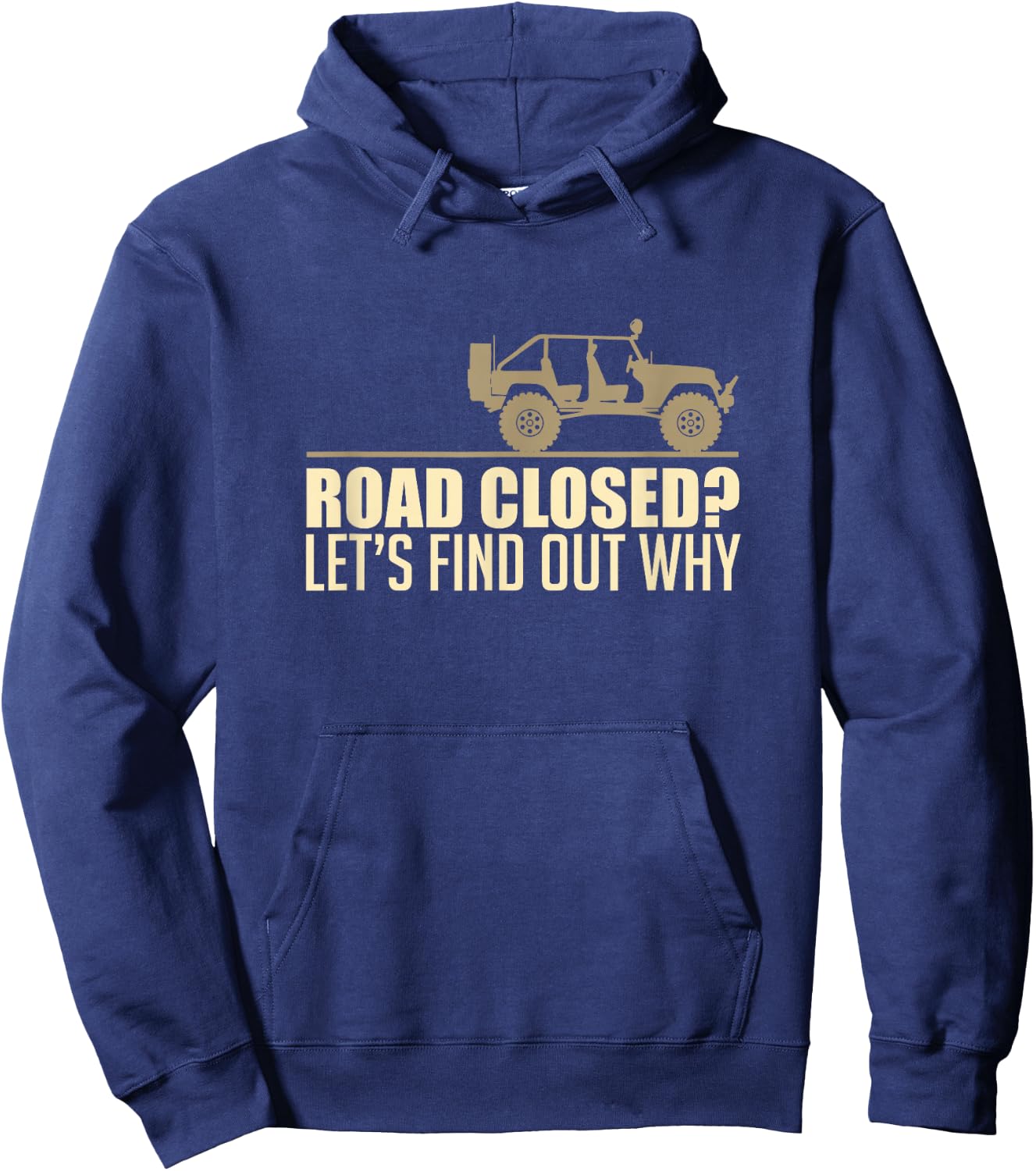 Off Road Funny SUV Off-Roading Dirt Race Gift Small Hoodie - Hoodie | Navy