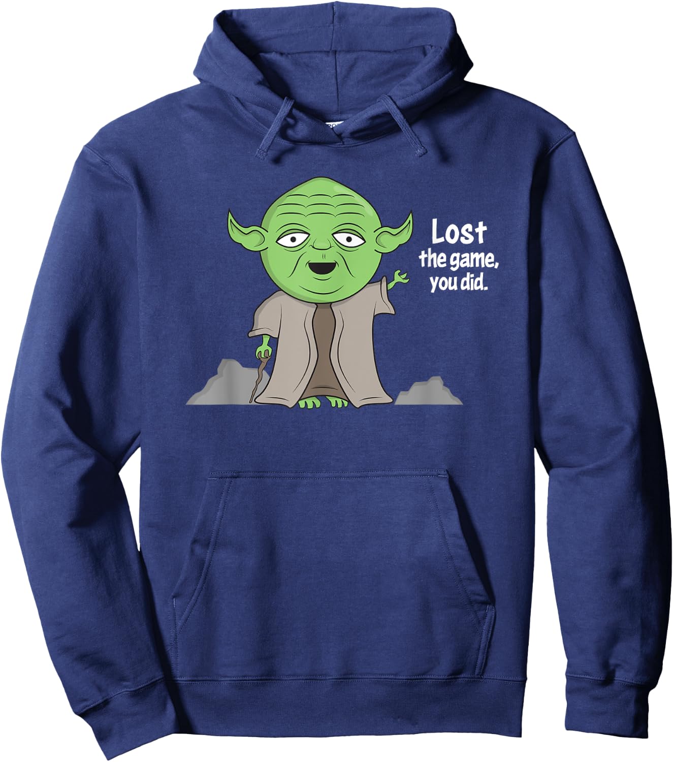 The Game // Thinking About You Just Lost The Game Hoodie - Hoodie | Navy