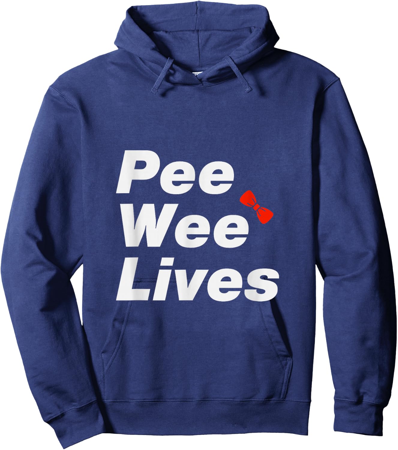 Pee Wee Lives Hoodie - Hoodie | Navy