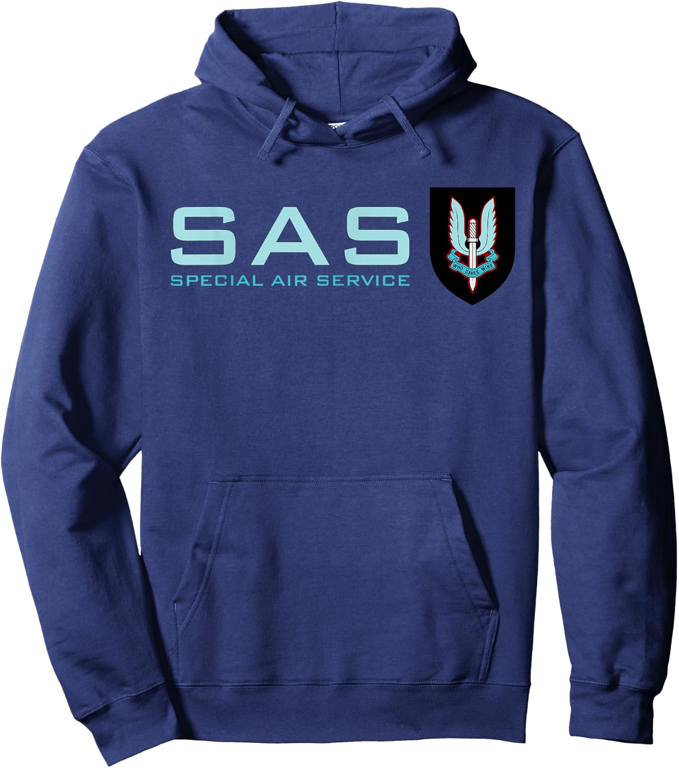 Uk Sas Special Air Service British Army Special Forces Hoodie - Hoodie | Navy