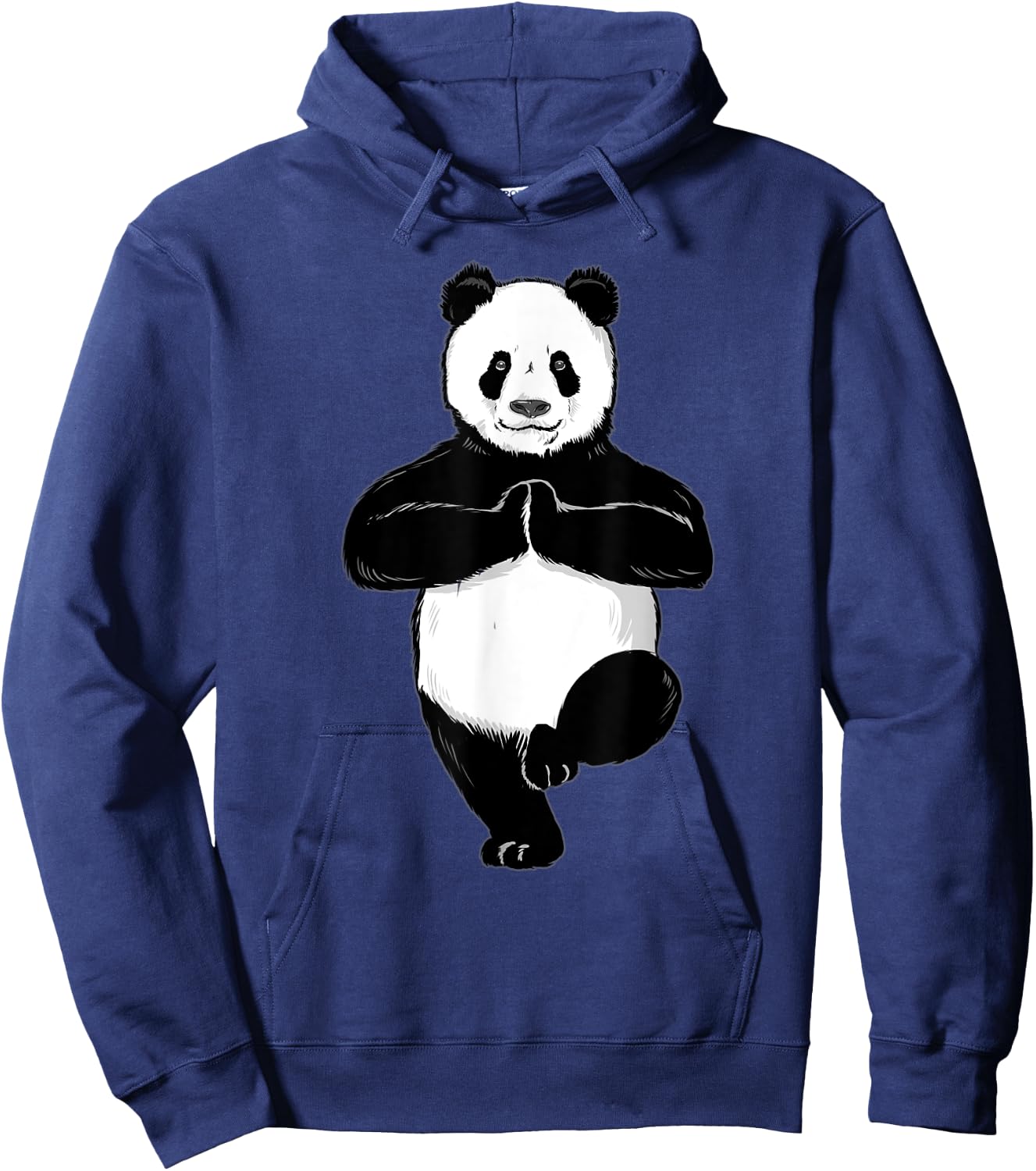 The Mountain Funny Spiritual Yoga Panda Kids Adults Hoodie - Hoodie | Navy