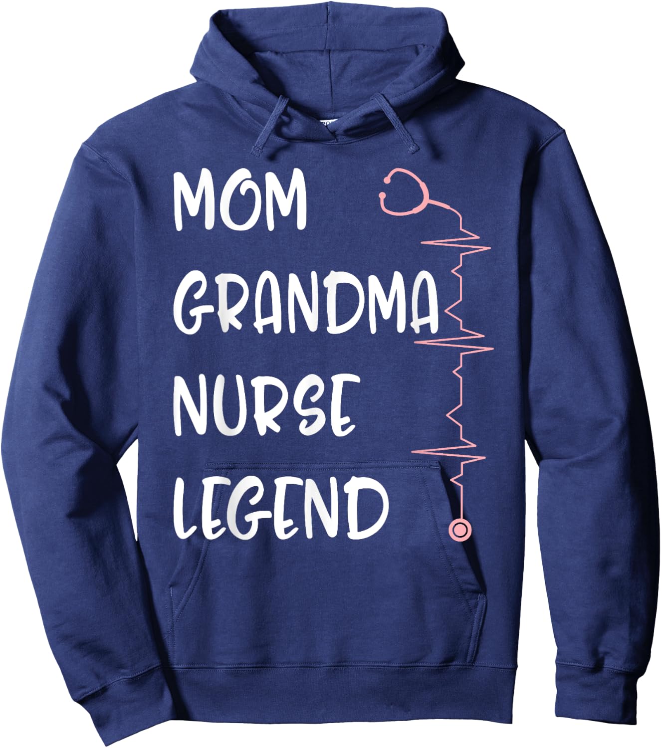 Nurses Week Mom Grandma Nurse Legend Mothers Day Retirement Hoodie - Hoodie | Navy