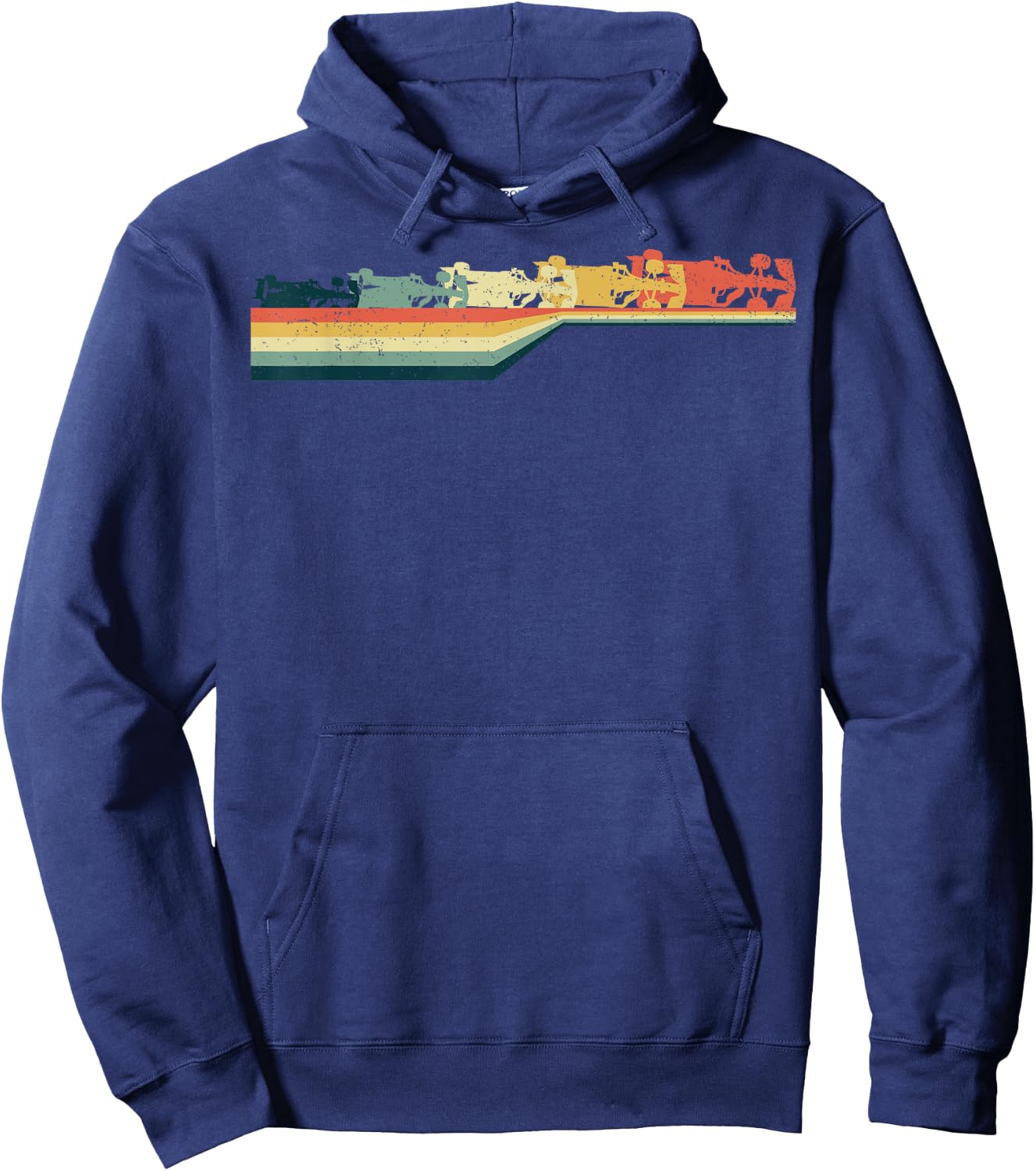 Formula Funny Gift Vintage Retro Hoodie - Hoodie | Navy