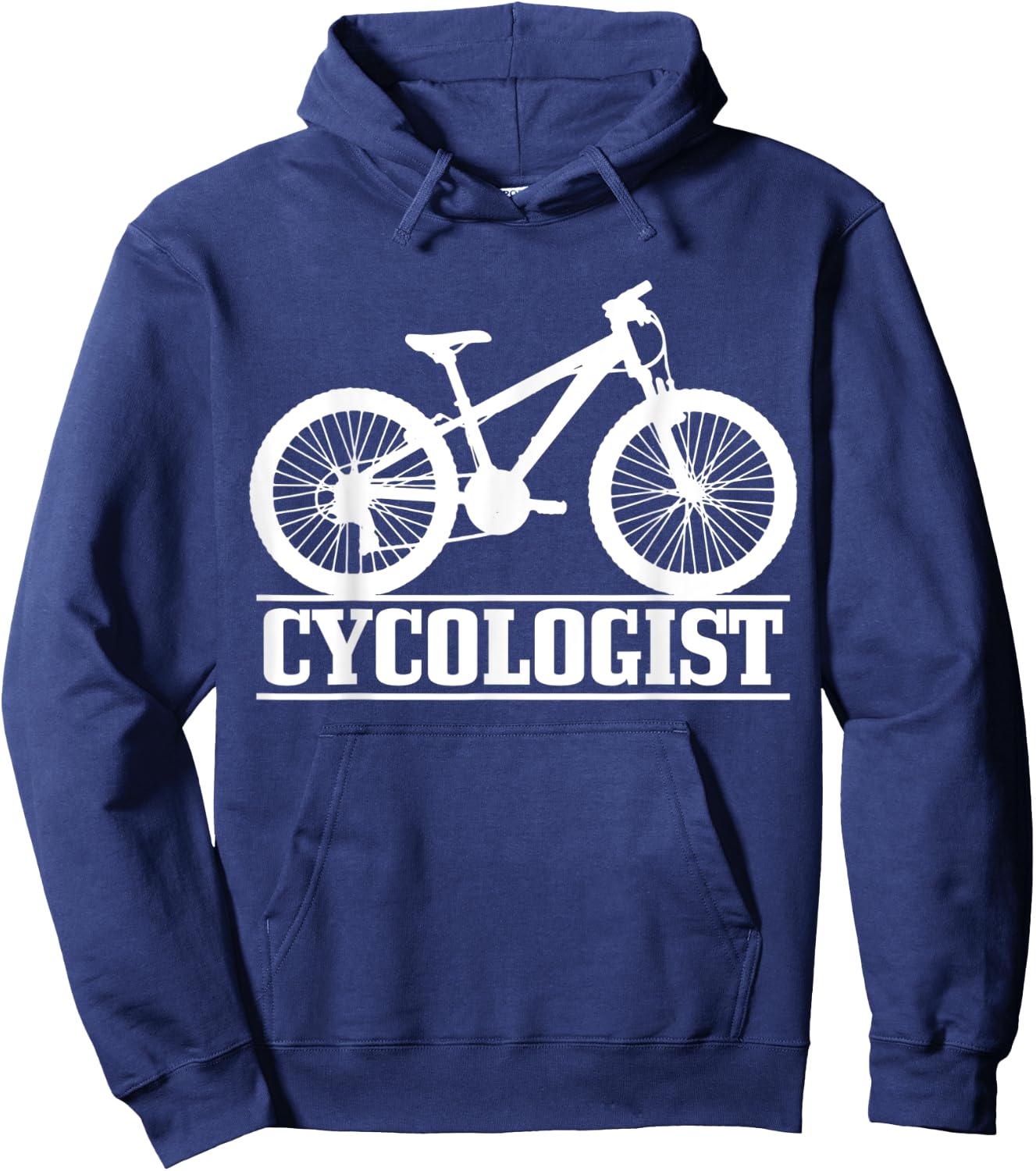 Cycologist Mountain Bike MTB Downhill Cycling Funny Gift Hoodie - Hoodie | Navy